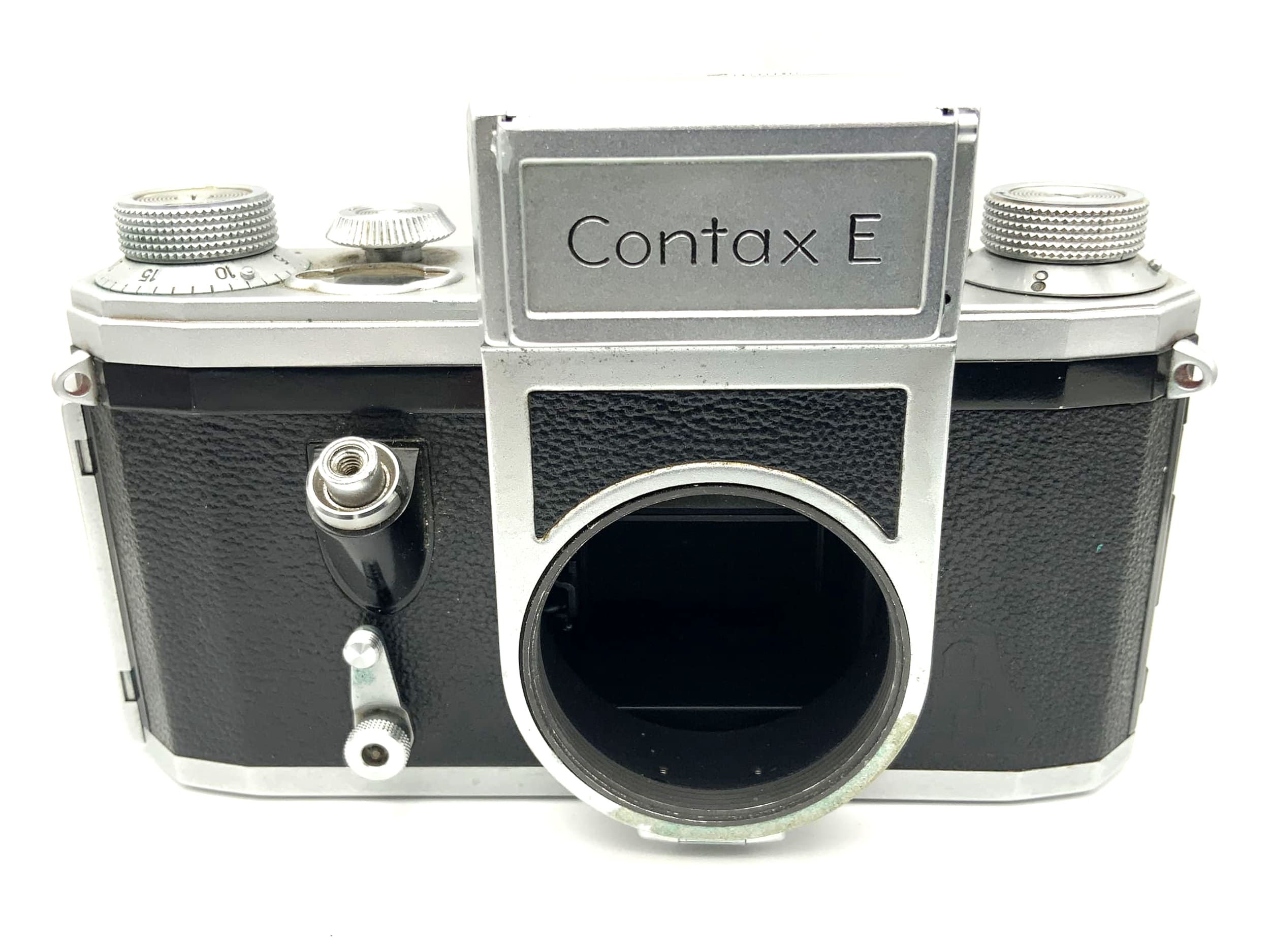 Contax E 35mm Spiegelreflexkamera SLR analog Body Gehäuse (M42) !Beli defekt!