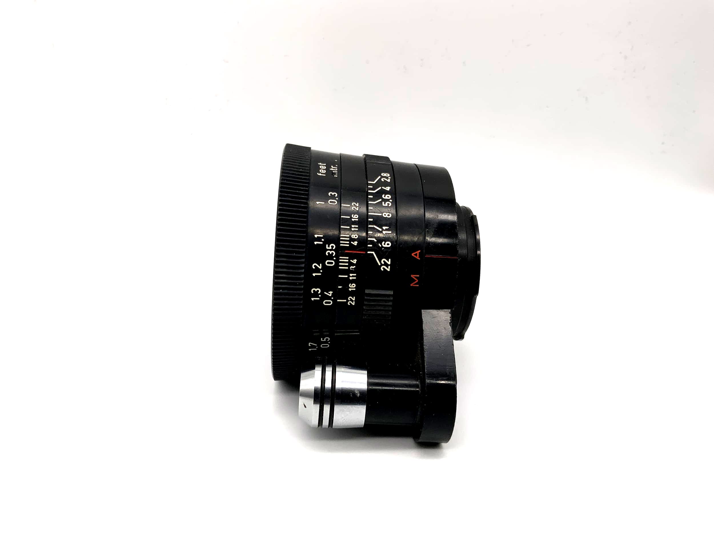 Isco Göttingen 35mm 1:2.8 Objektiv Westromat Kamera Camera Lens (Exa)