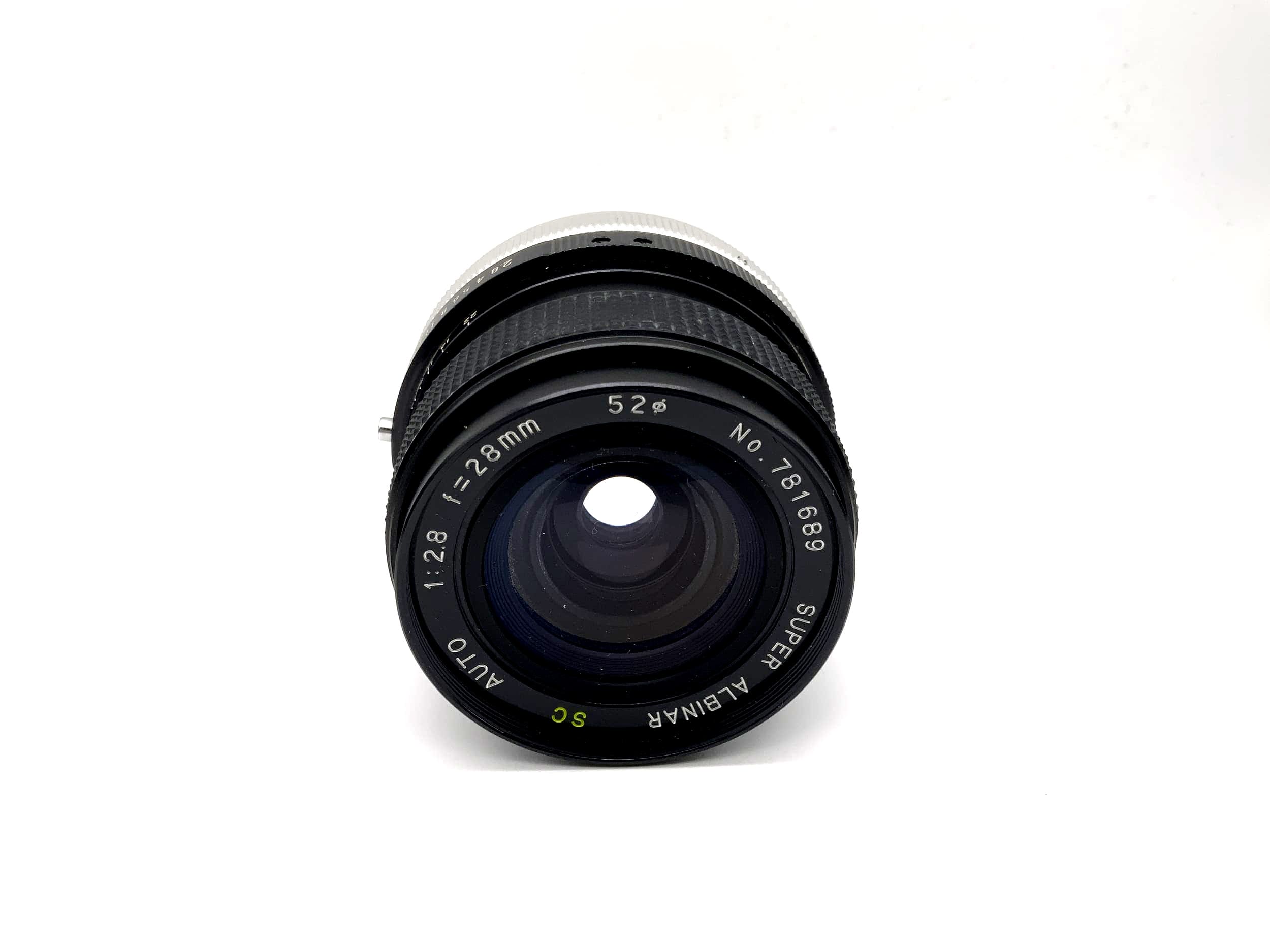 Albinar 28mm 1:2.8 Objektiv Super SC Auto Kamera Camera Lens (Canon FD)