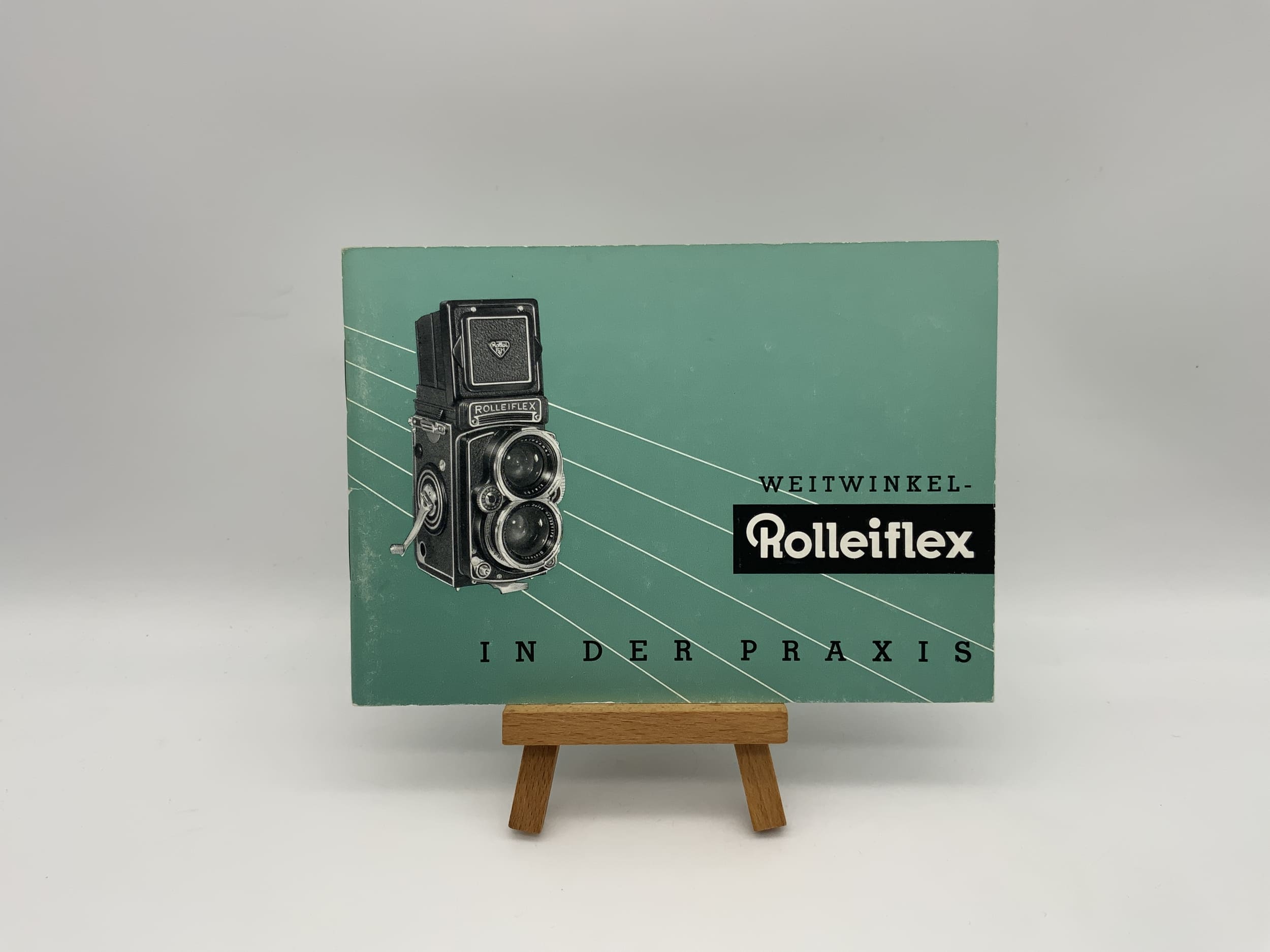 Rollei Weitwinkel Rolleiflex in der Praxis Bedienungsanleitung Deutsch