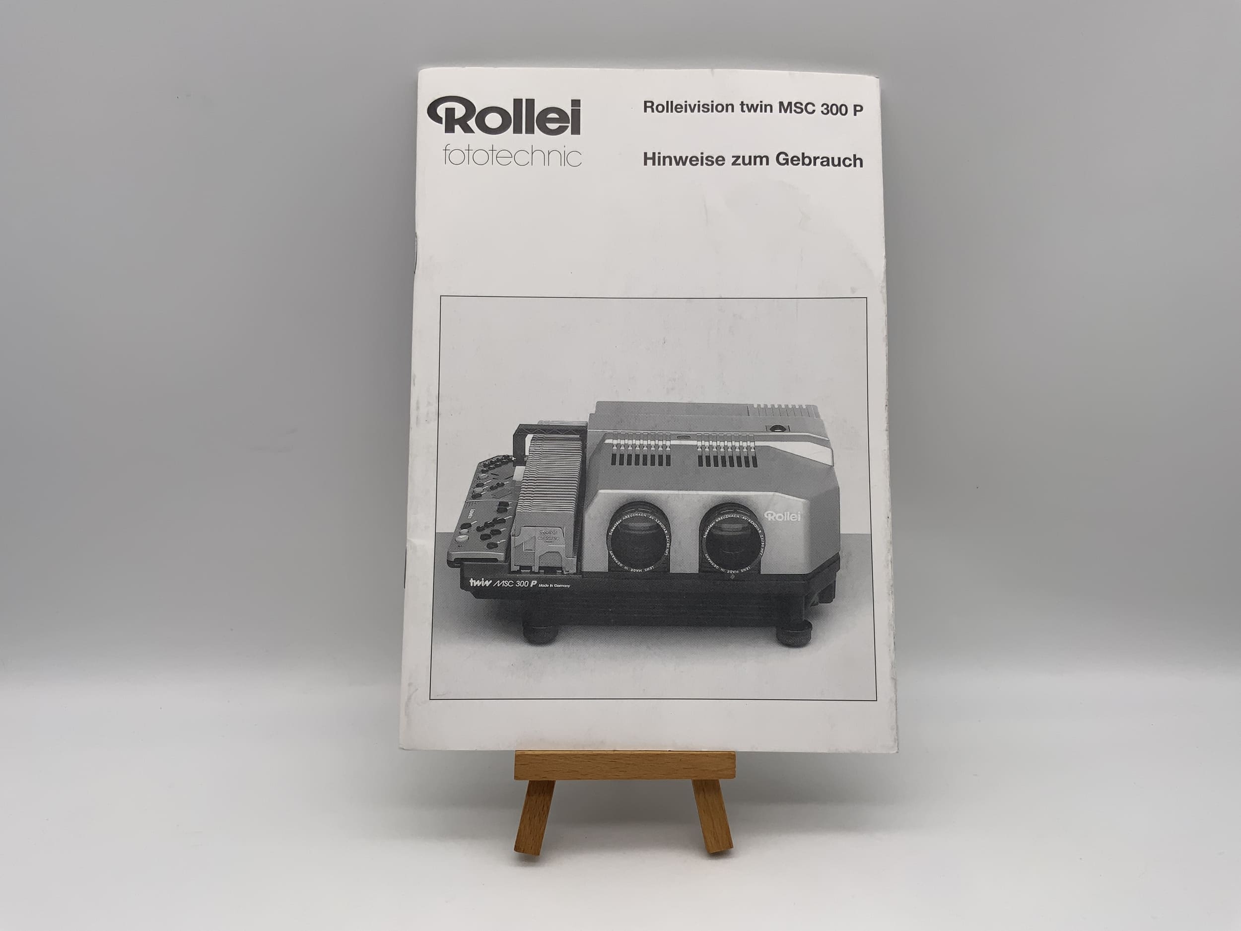 Rollei Rolleivision twin MSC 300 P Hinweise zum Gebrauch Anleitung Deutsch