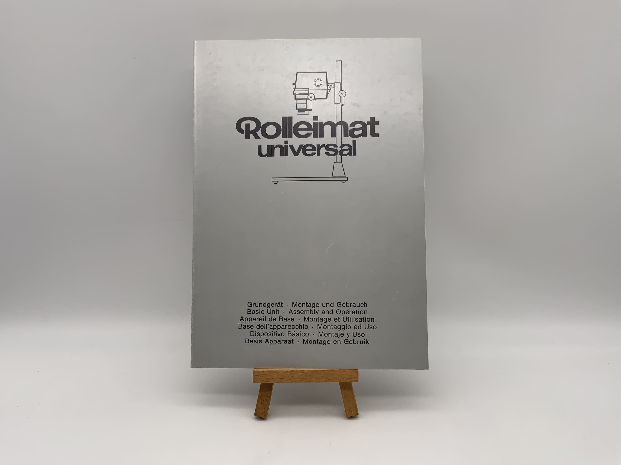 Rollei Rolleimat universal Montage und Gebrauch Grundgerät Anleitung Deutsch