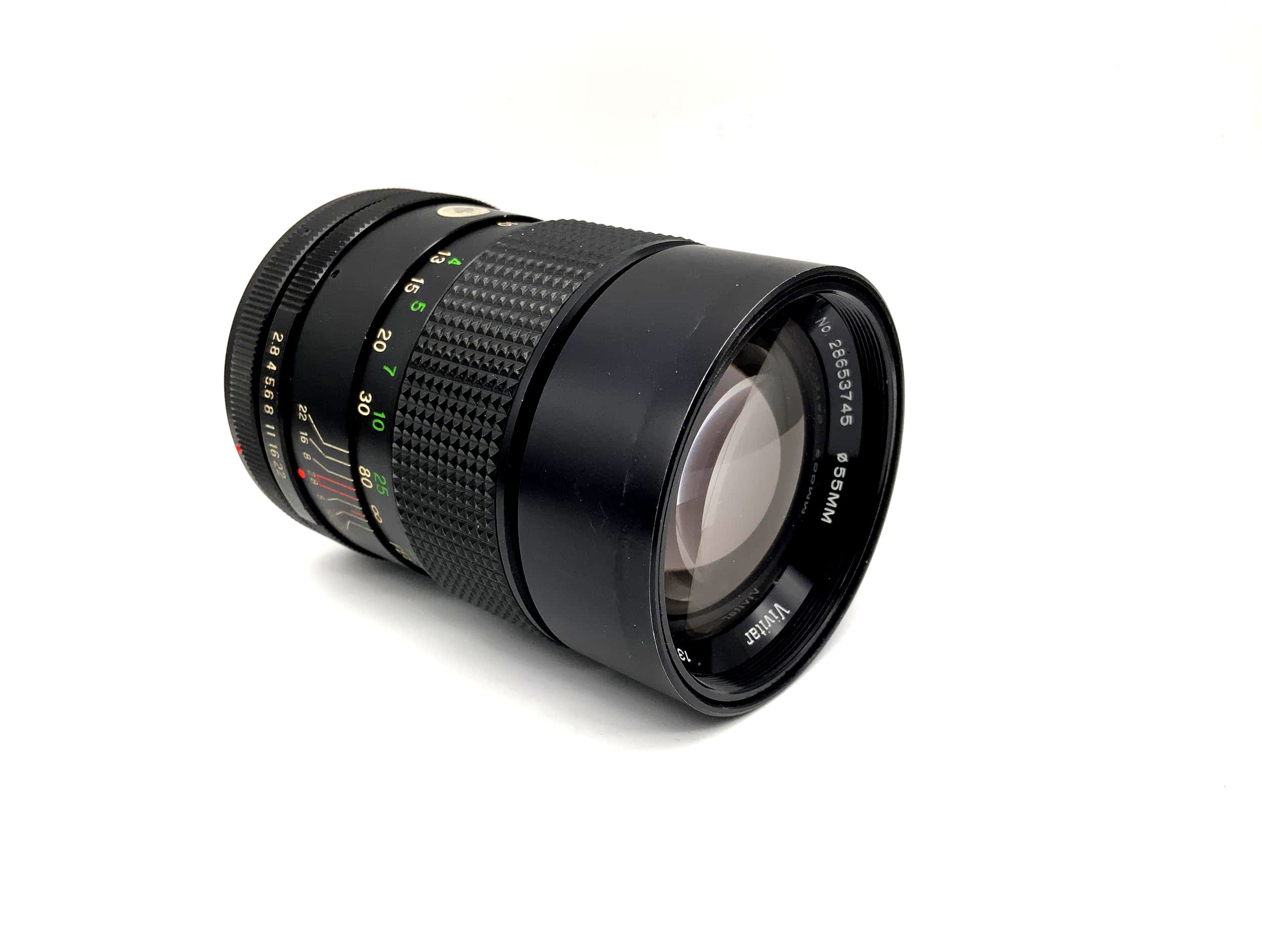 Vivitar 135mm 1:2.8 Objektiv Auto-Telephoto Kamera Camera Lens (Canon FD)