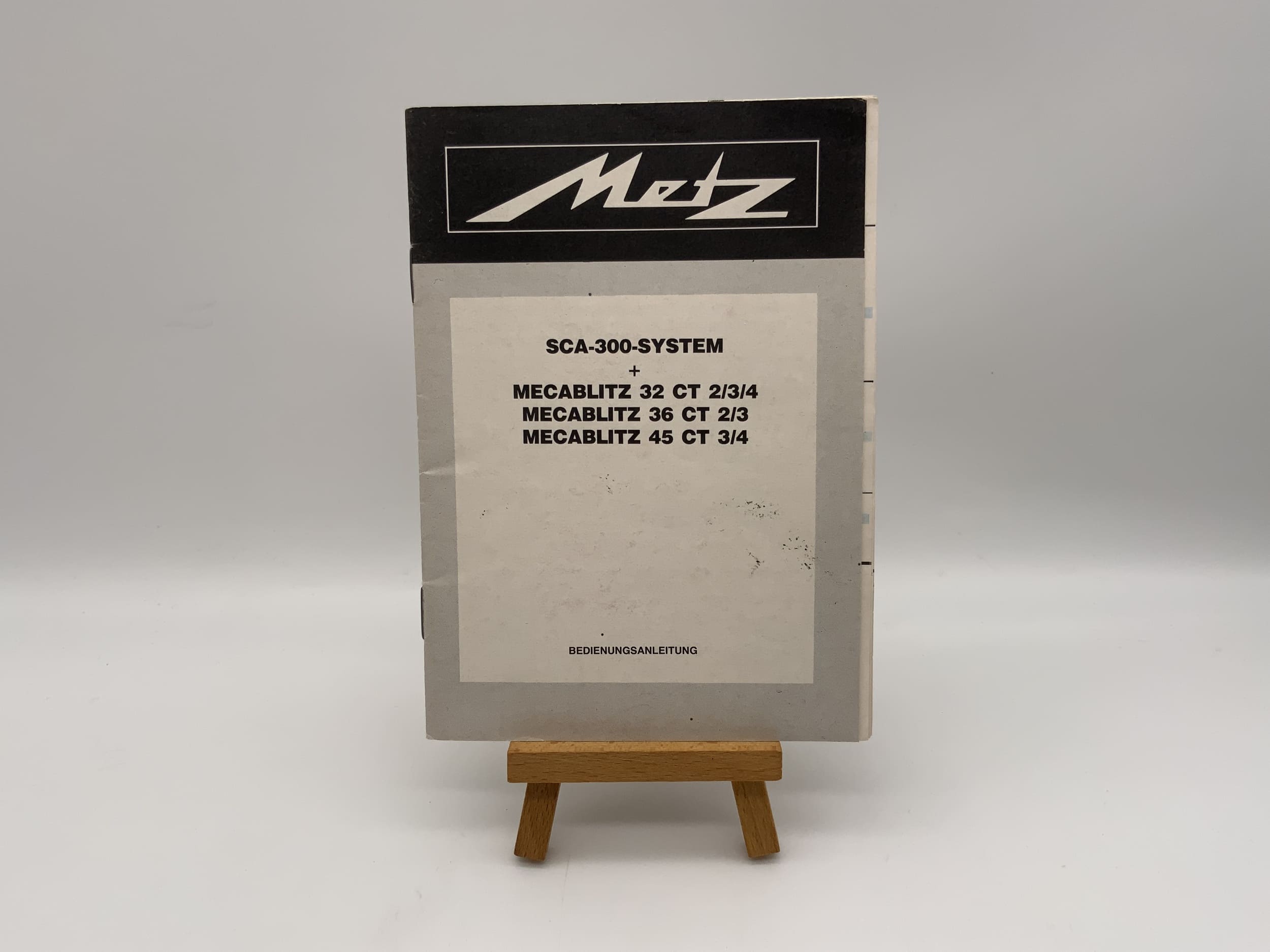 Metz SCA 300 System Mecablitz 32 CT 2/3/4, 36 CT 2/3 Bedienungsanleitung Deutsch