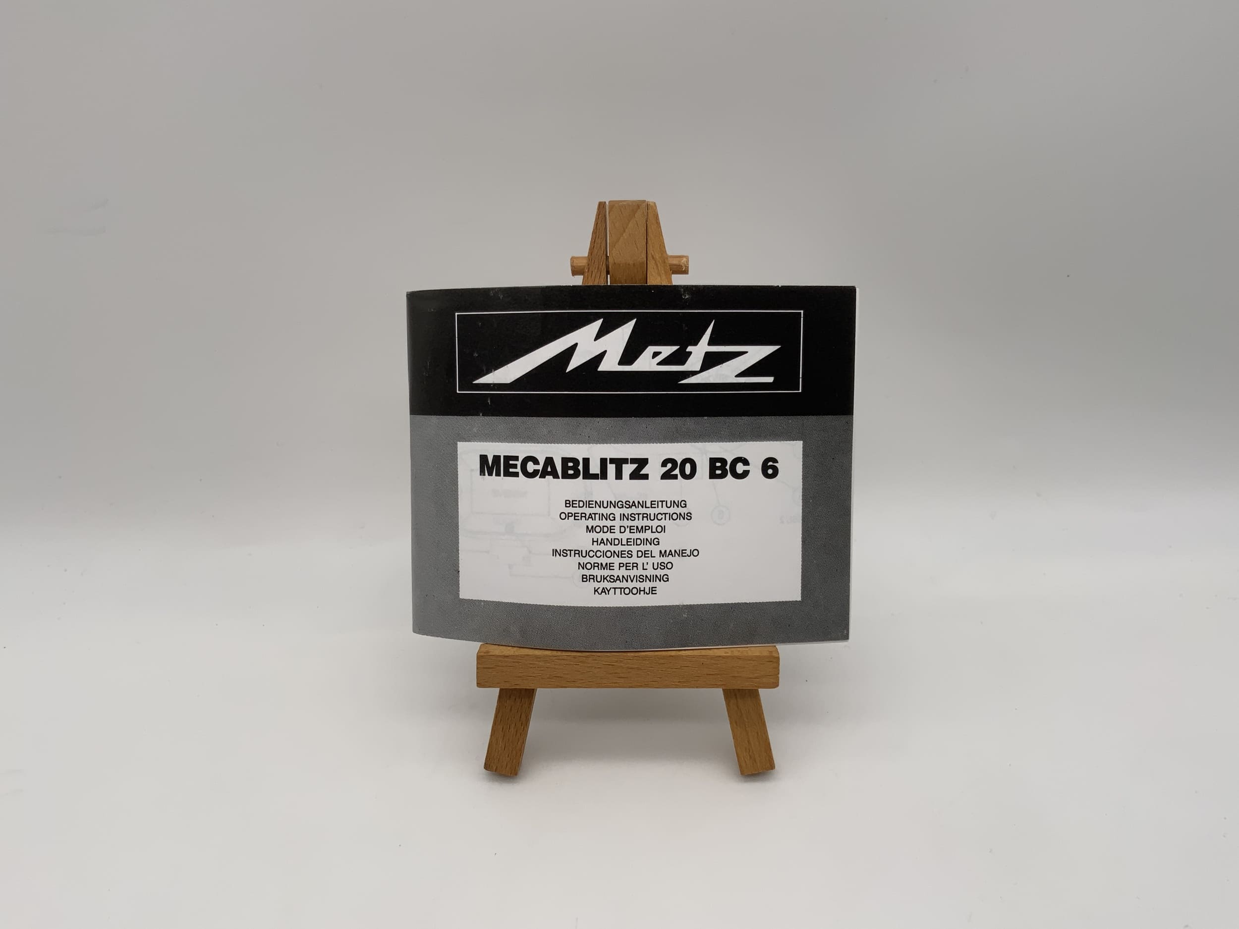 Metz Mecablitz 20 BC 6 Bedienungsanleitung Deutsch