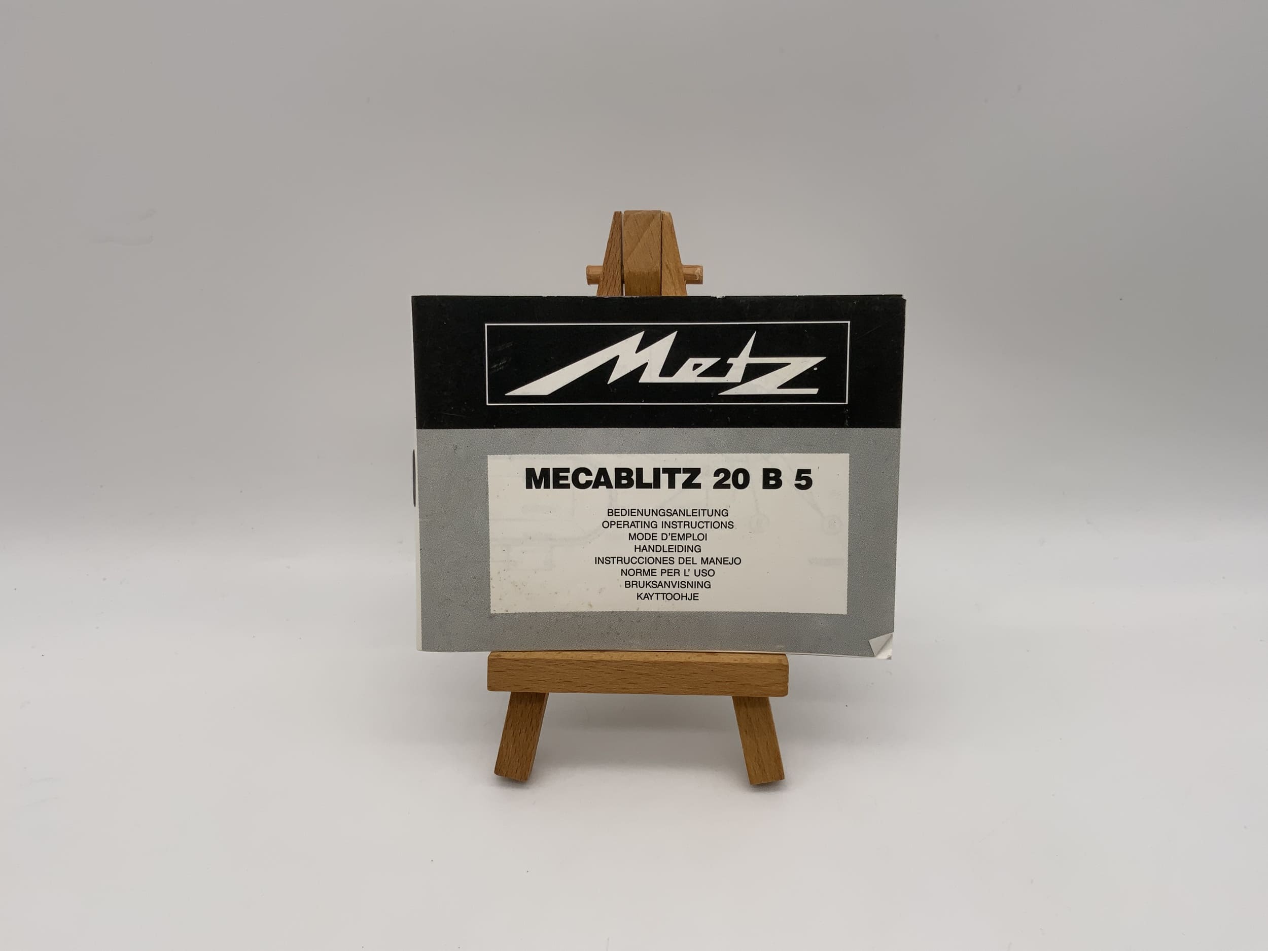 Metz Mecablitz 20 B 5 Bedienungsanleitung Deutsch