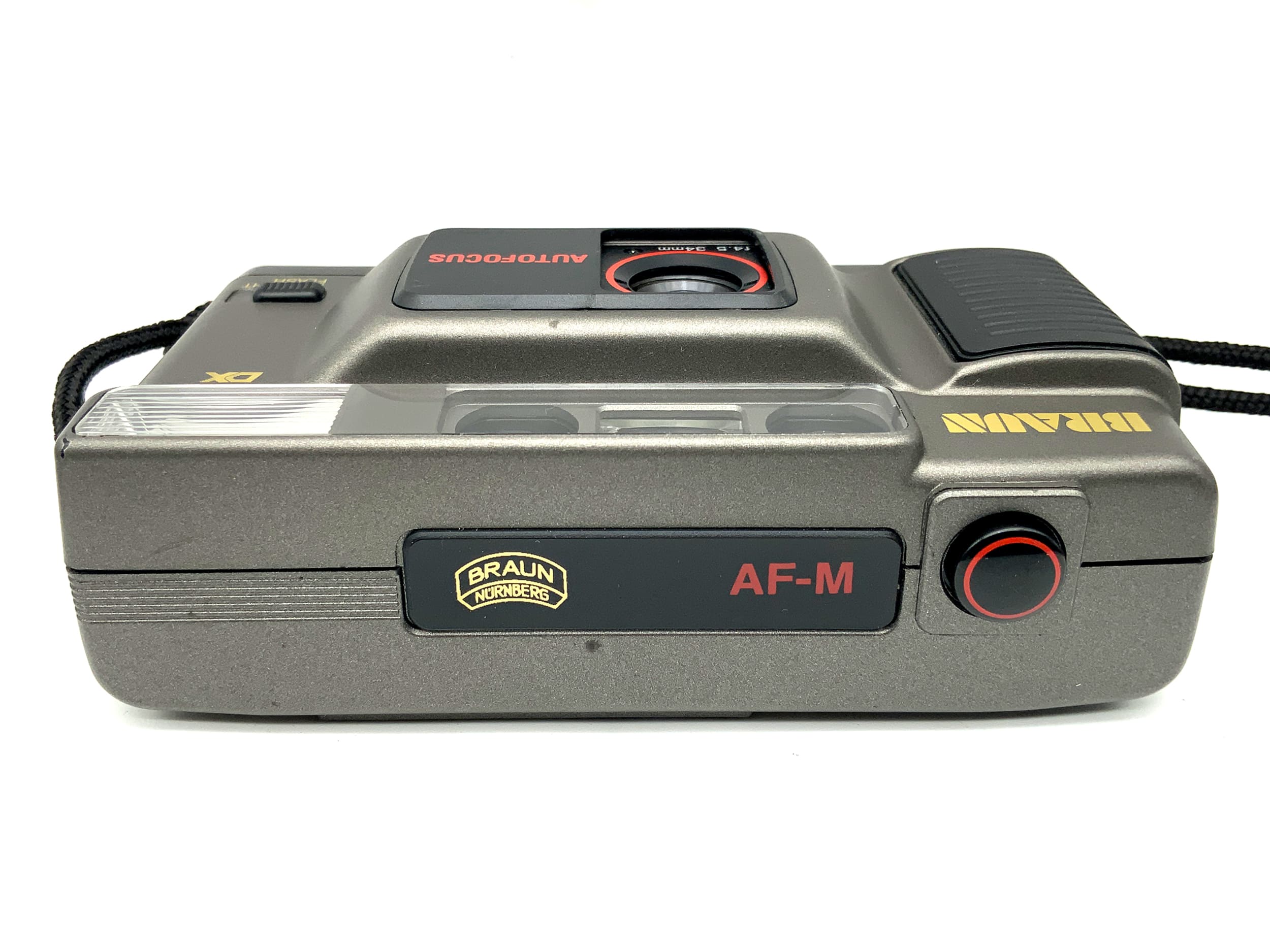 Braun AF-M Point&Shoot mit 34mm 1:4,5 Kompaktkamera Analogkamera