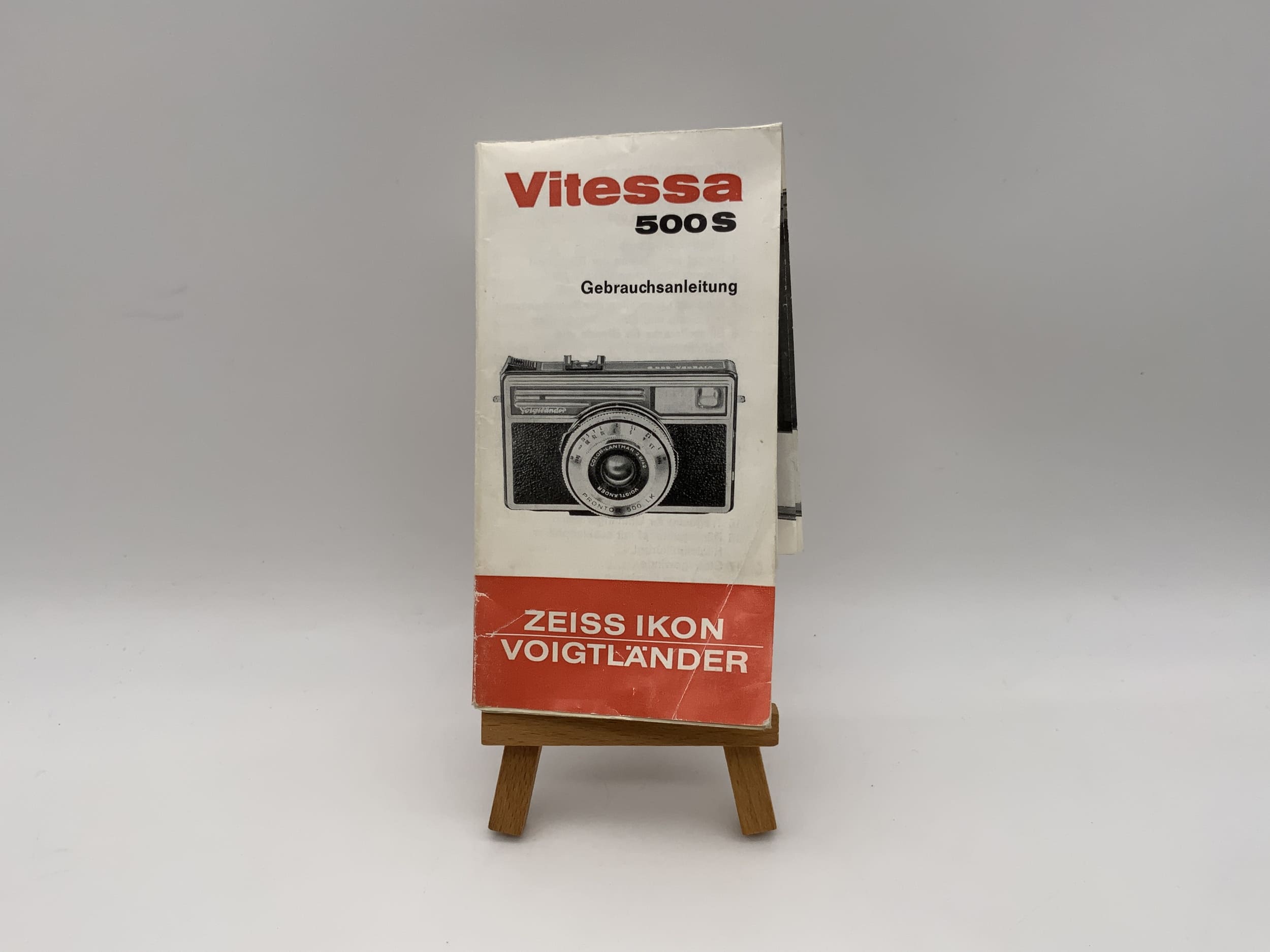 Voigtländer Vitessa 500s Bedienungsanleitung Deutsch