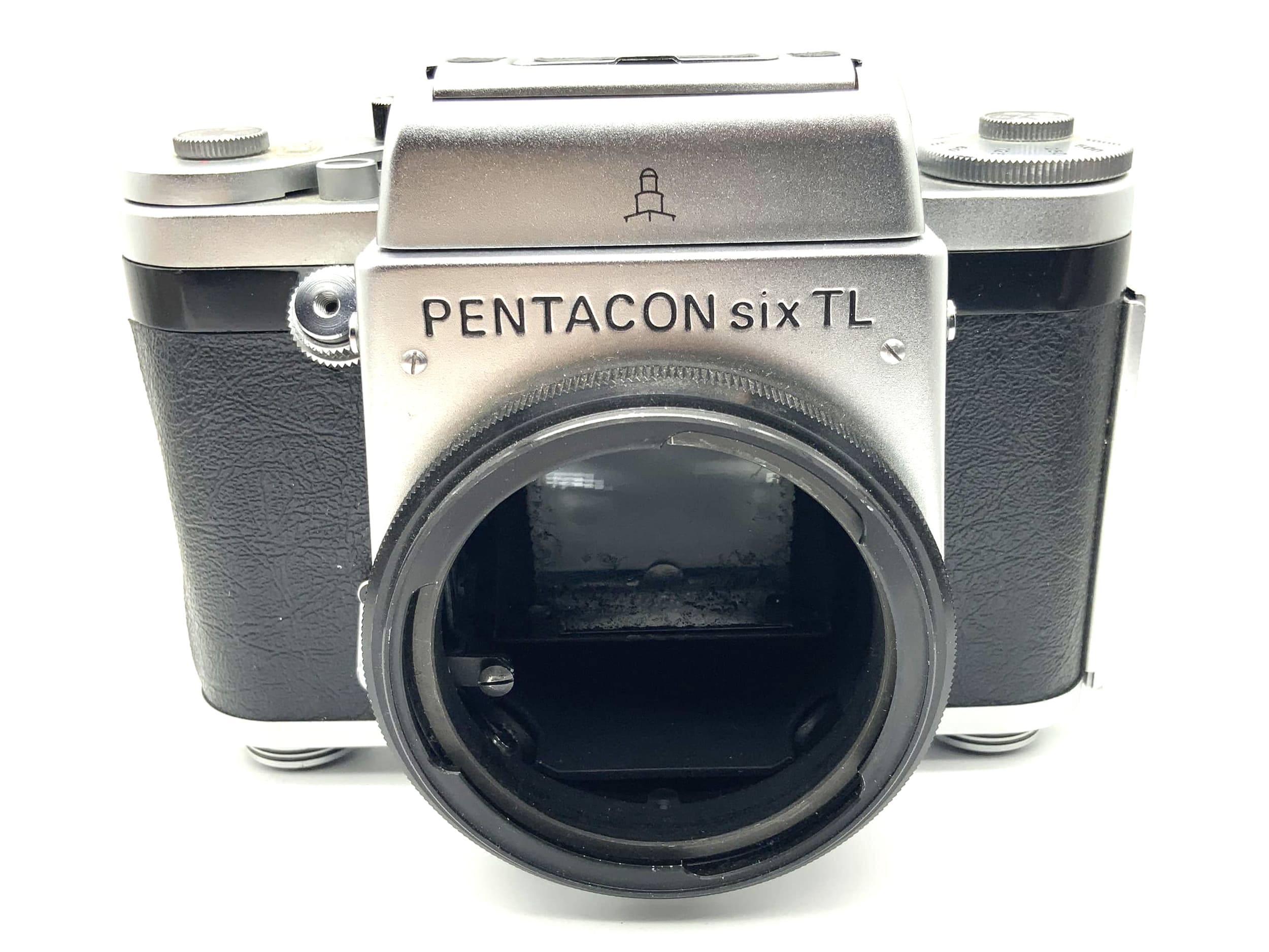 Pentacon six TL SLR analog Rollfilm mit Lichtschacht Body (Pentacon Six)