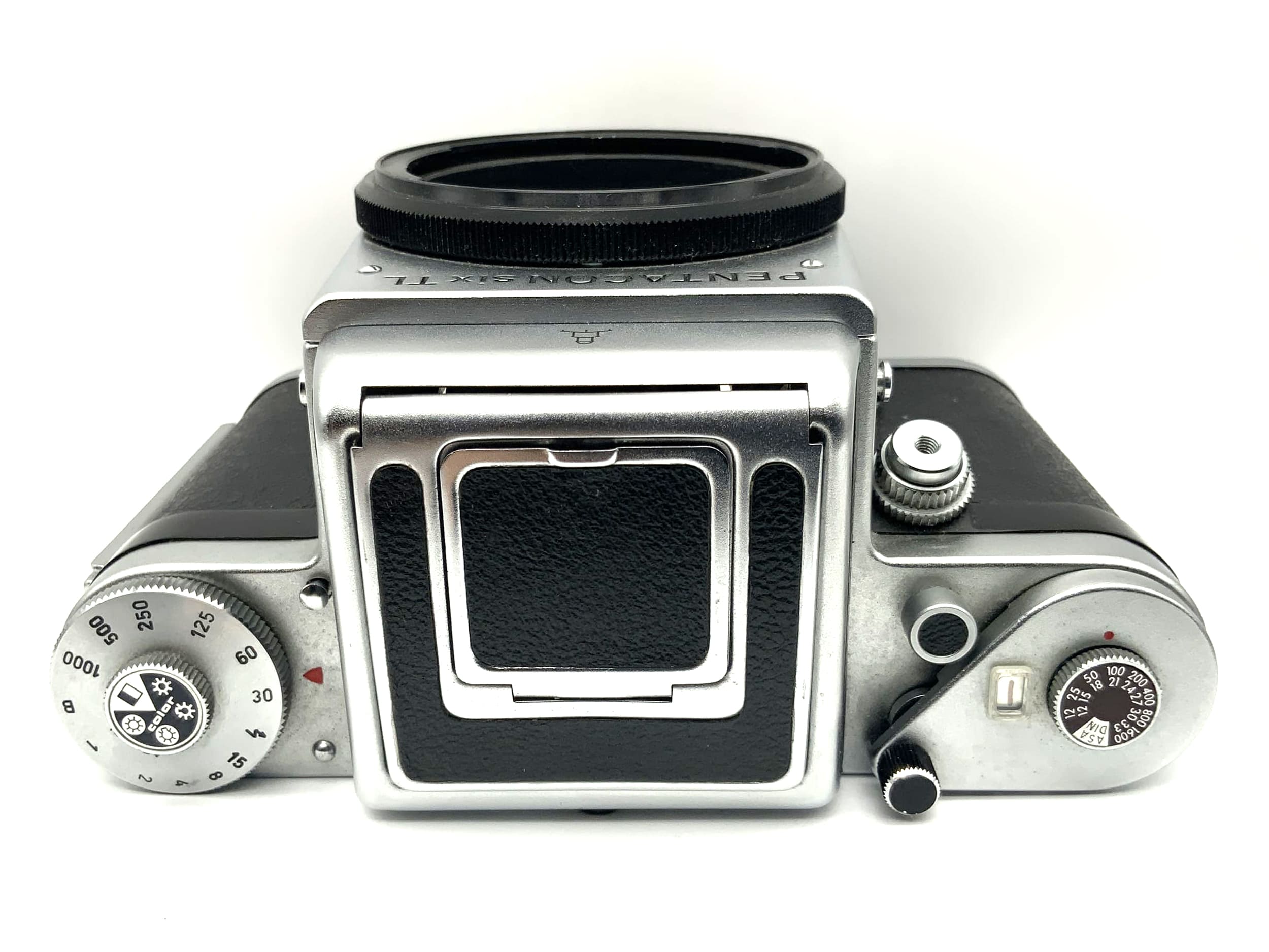 Pentacon six TL SLR analog Rollfilm mit Lichtschacht Body (Pentacon Six)