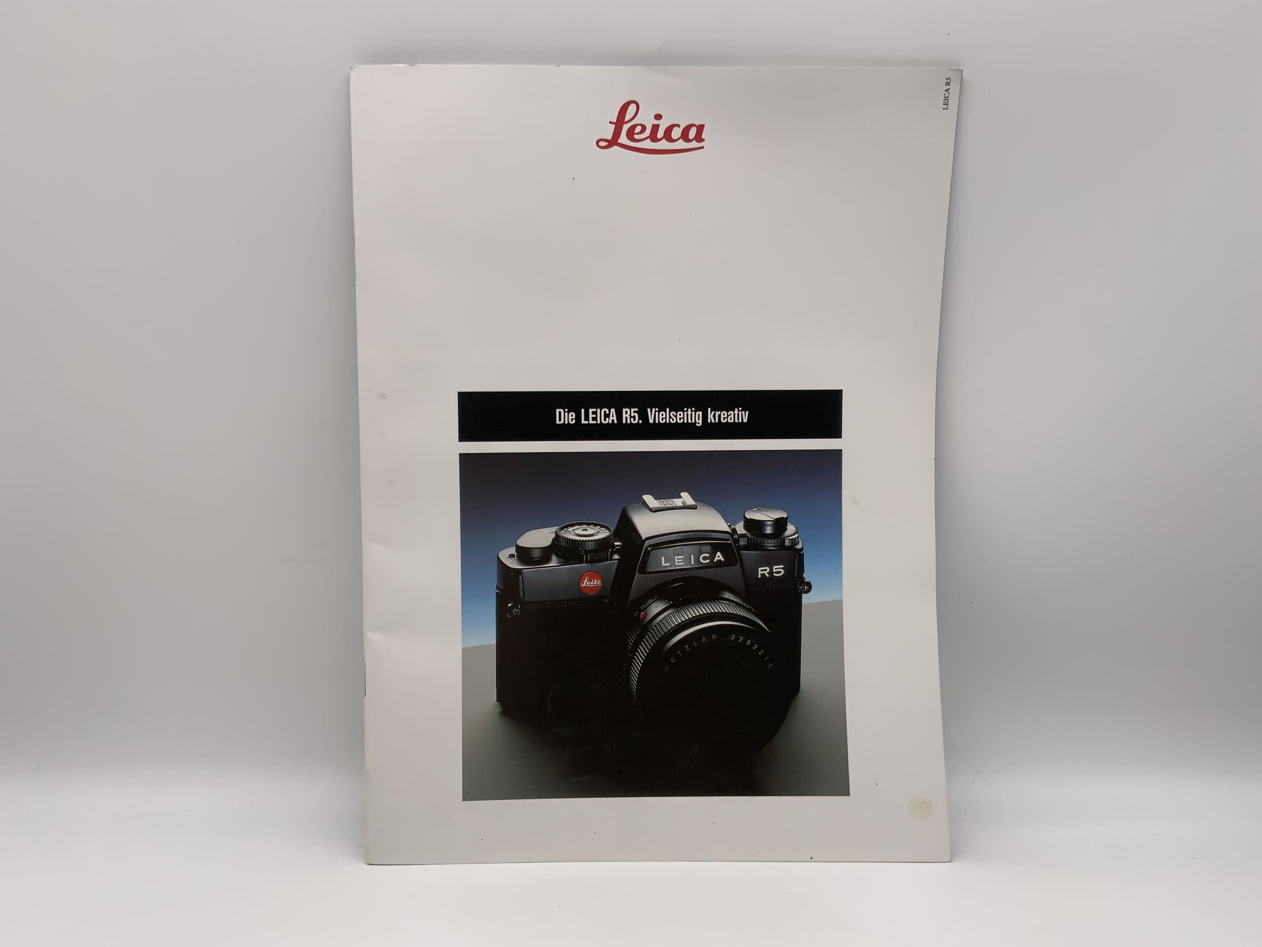 Leica R5 Vielseitig Kreativ Broschüre Deutsch