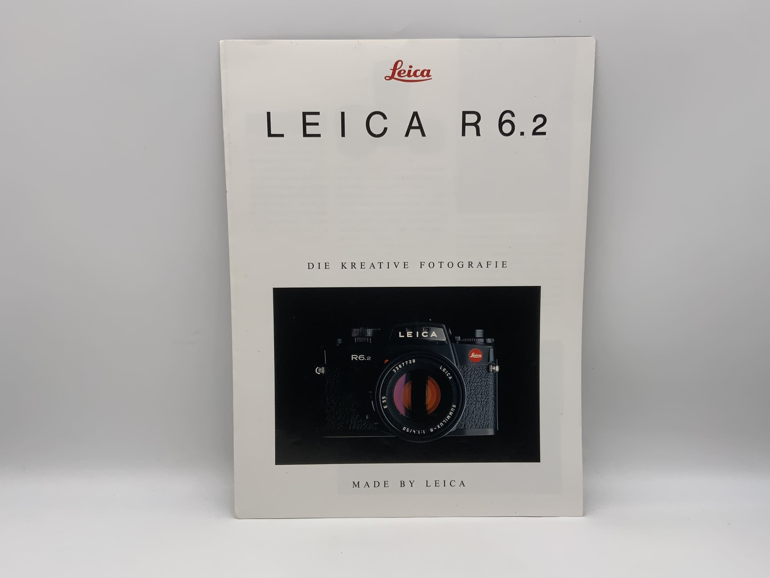 Leica R6.2 Die Kreative Fotografie Broschüre Deutsch