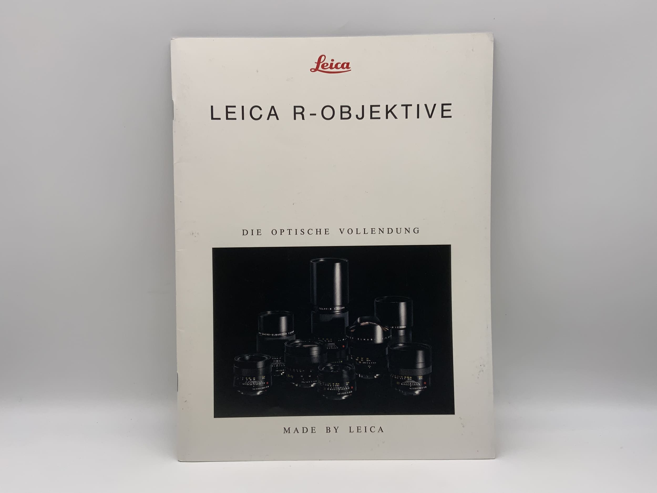 Leica R-Objektive Die Optische Vollendung Broschüre Deutsch