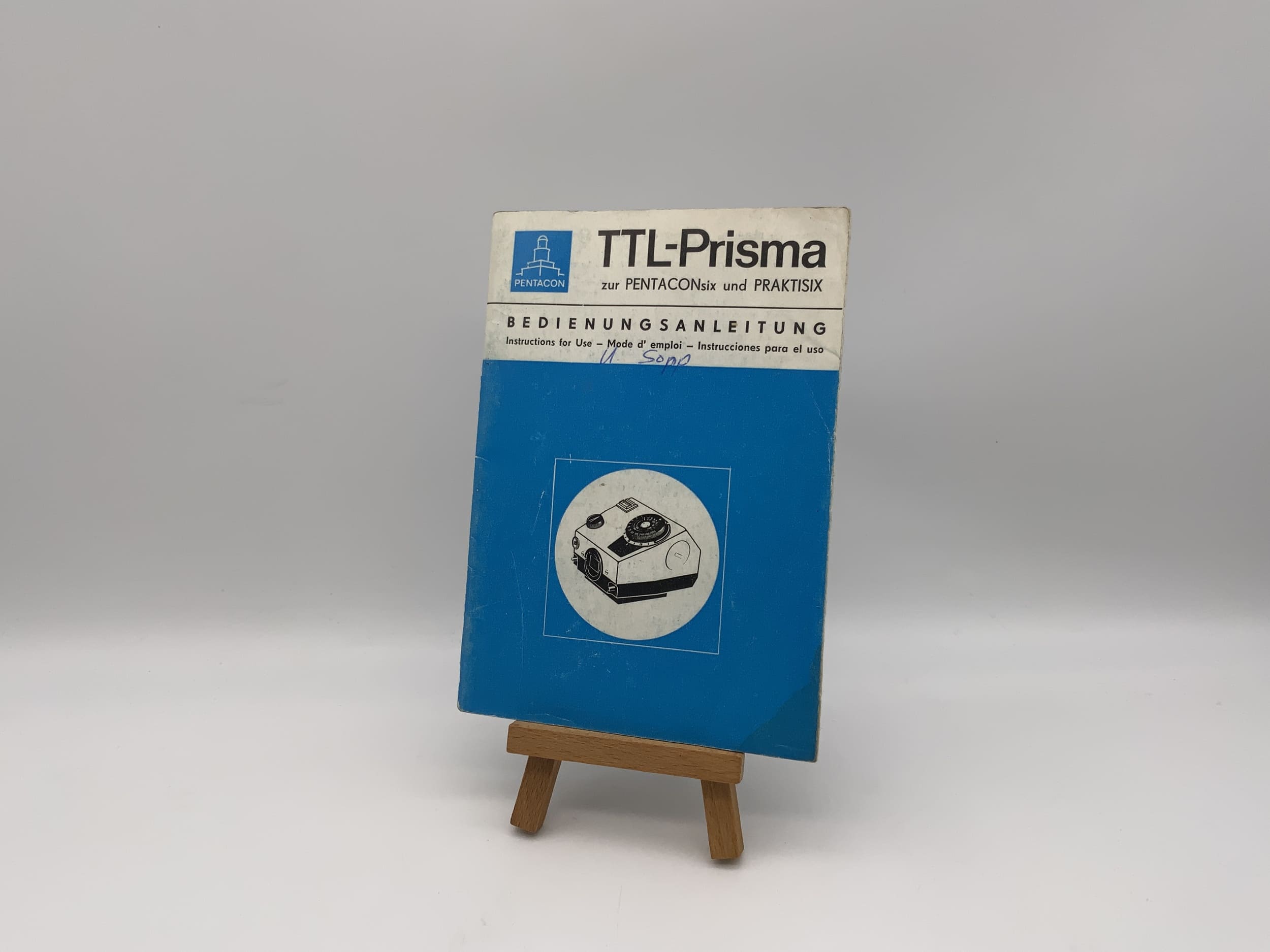 Praktika TTL-Prisma PENTACONsix-PRAKTISIX Bedienungsanleitung Deutsch