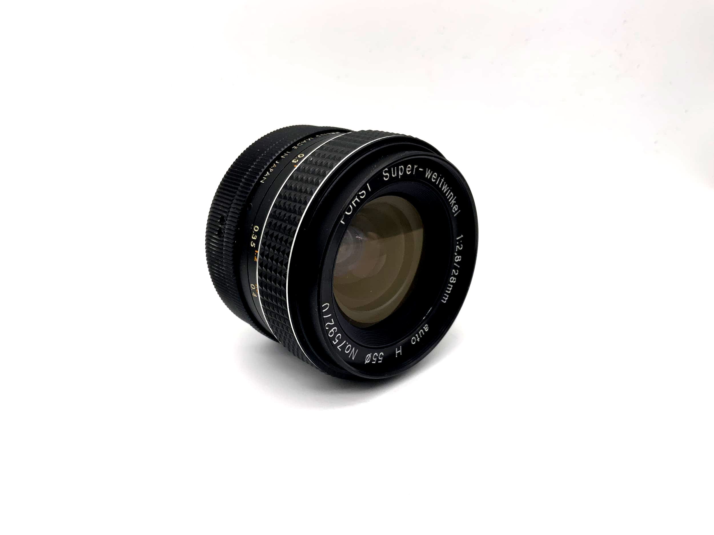 Porst 28mm 1:2.8 Objektiv Super-Weitwinkel auto H Kamera Camera Lens (M42)