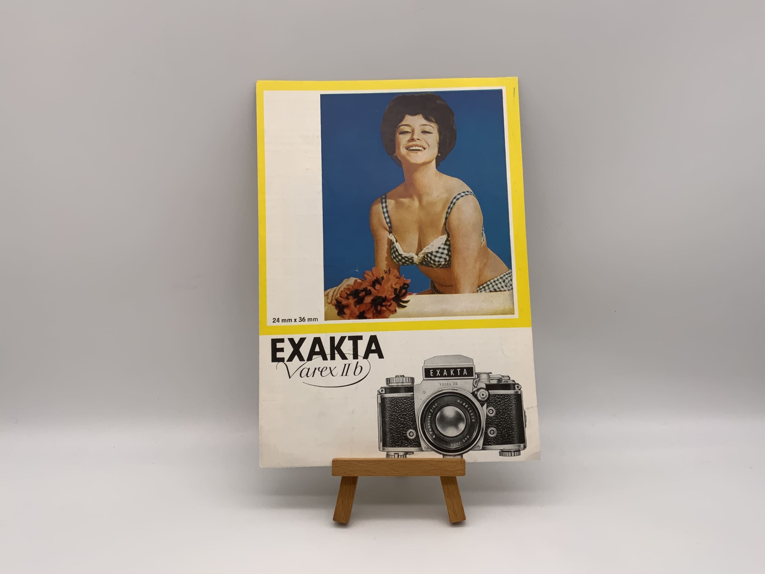 Exakta Varex II b 1966 DDR 24mm x 36mm Faltblatt Deutsch