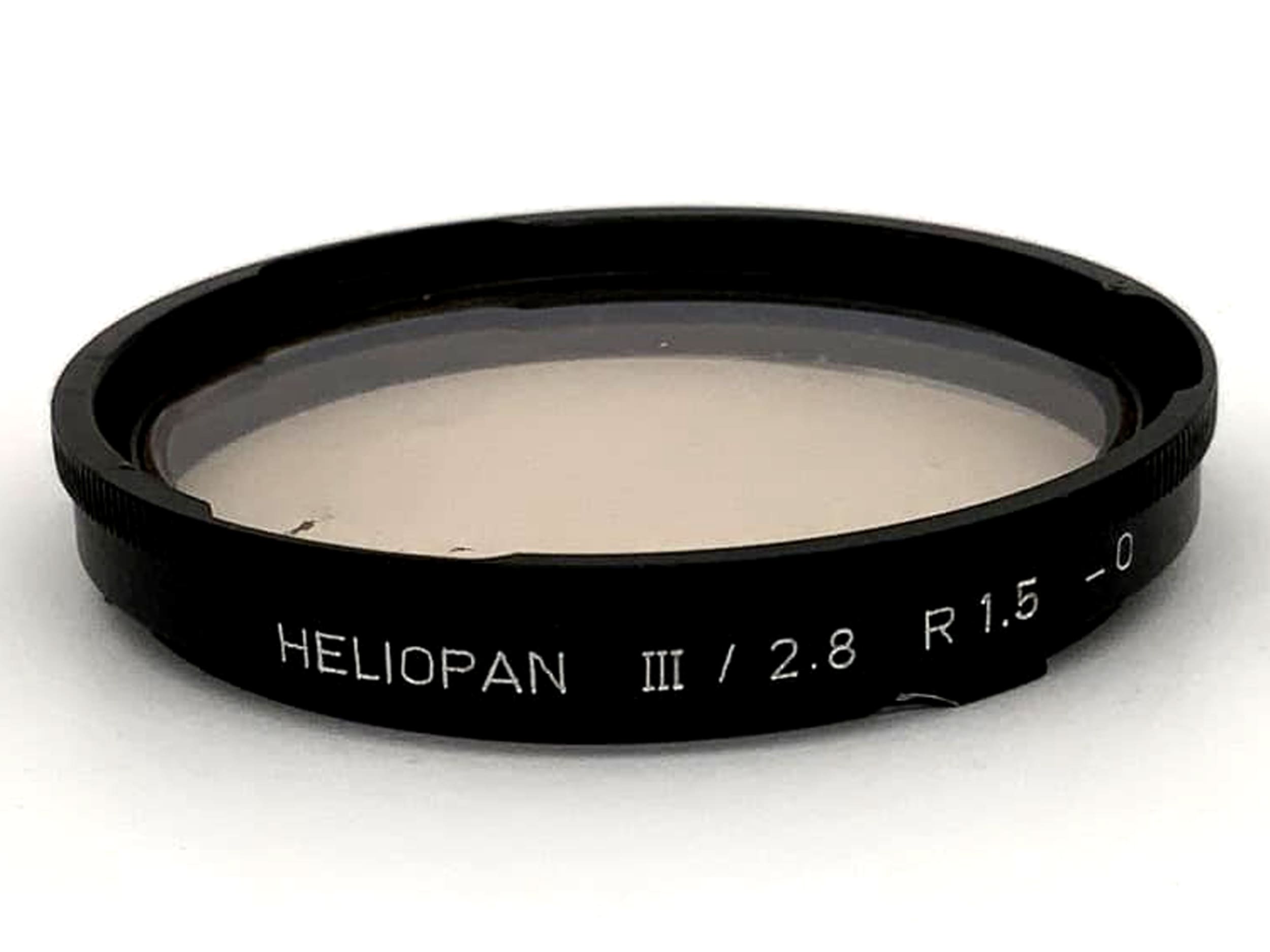 Heliopan Skylight für Rolleiflex III / 2.8 R1.5 -0 Filter Bajonett III