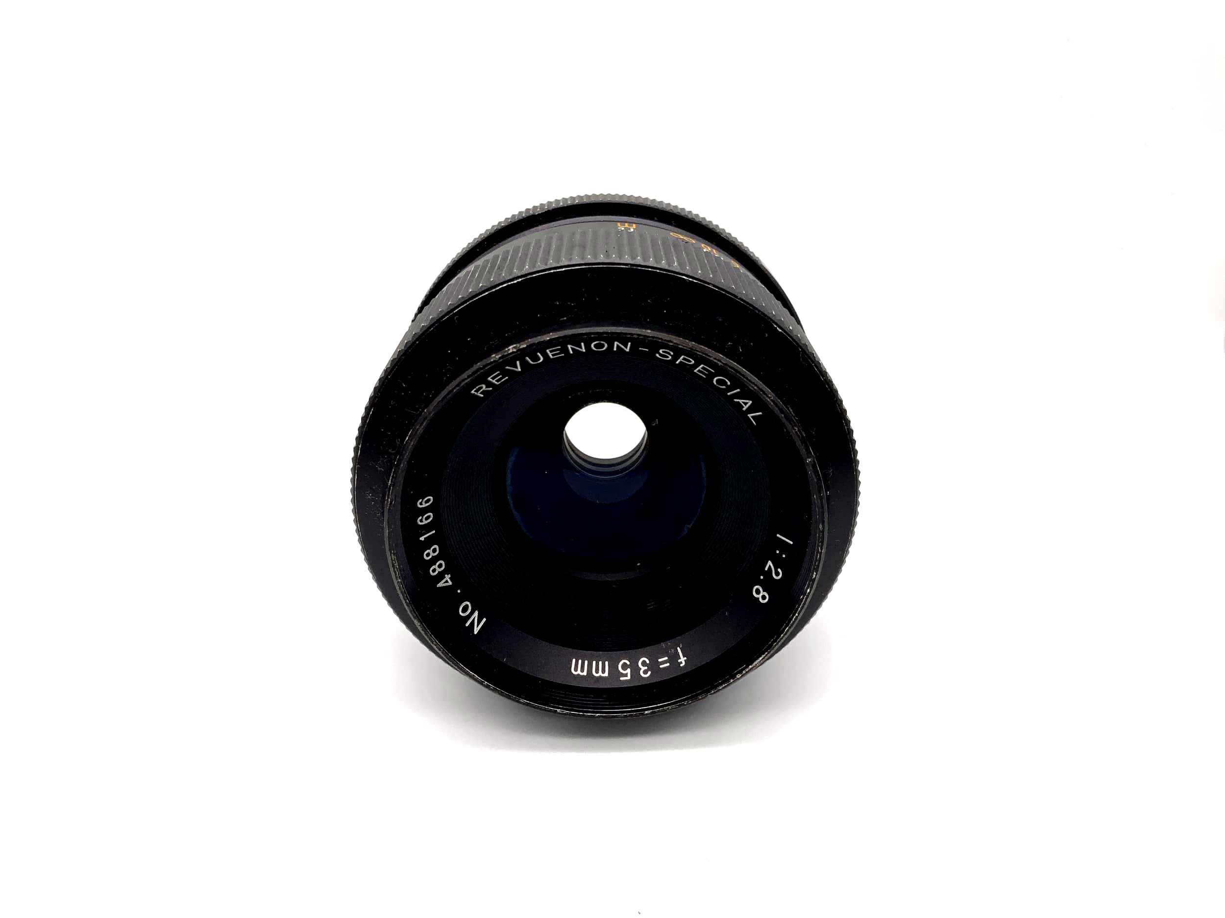 Revuenon 35mm 1:2.8 Objektiv Spezial Kamera Camera Lens (M42)