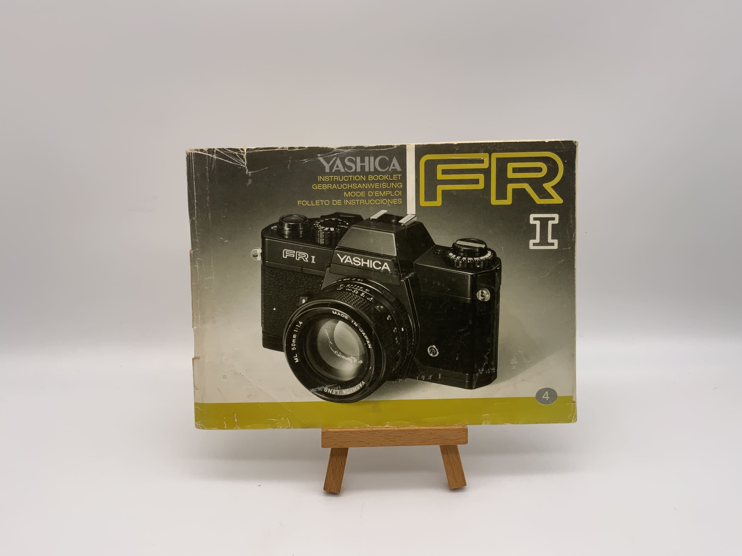 Yashica FR I Bedienungsanleitung Deutsch