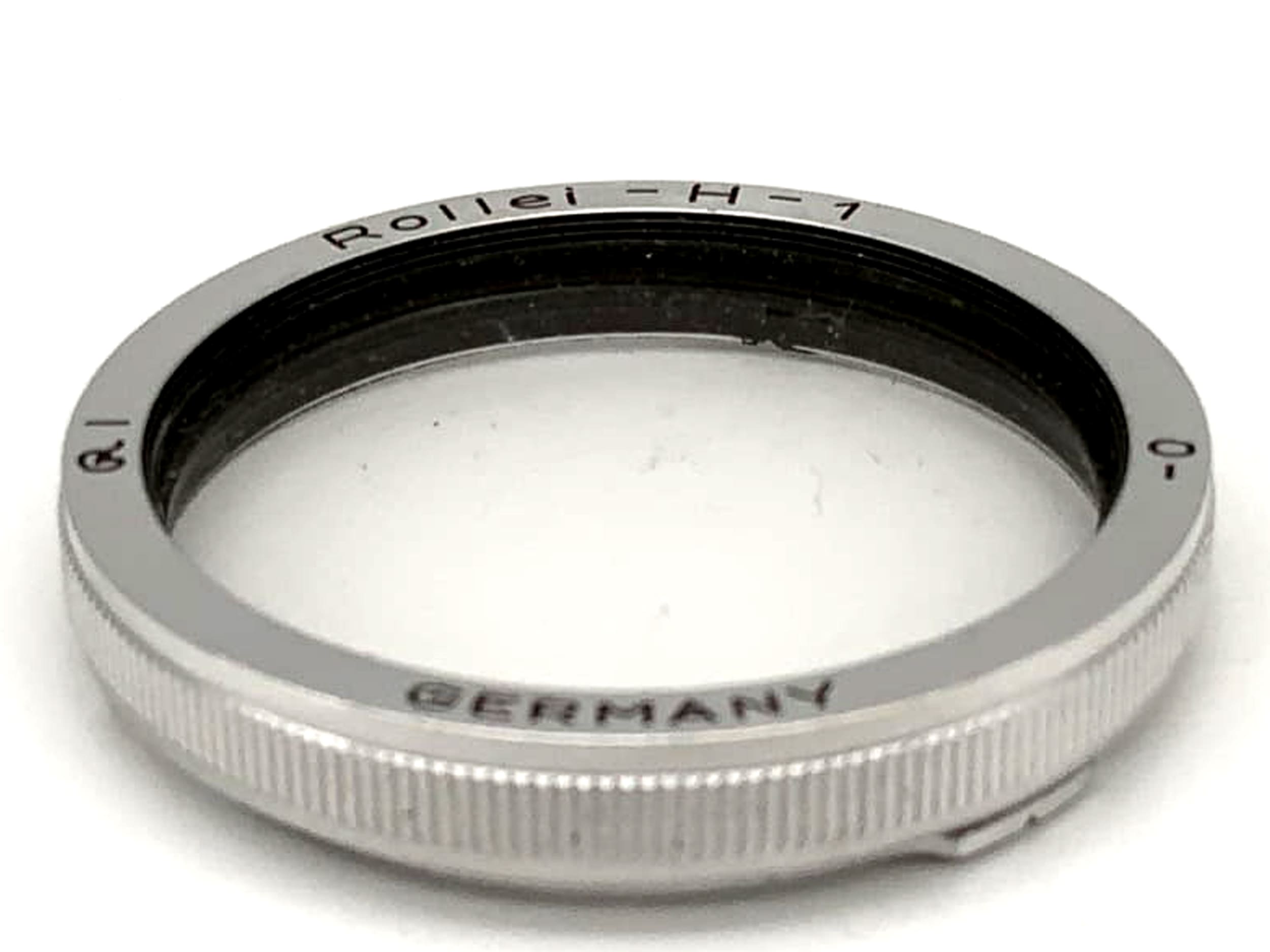 Rollei Uv-Filter Rolleiflex H-1 0- RI Filter Bajonett I Kreisförmig