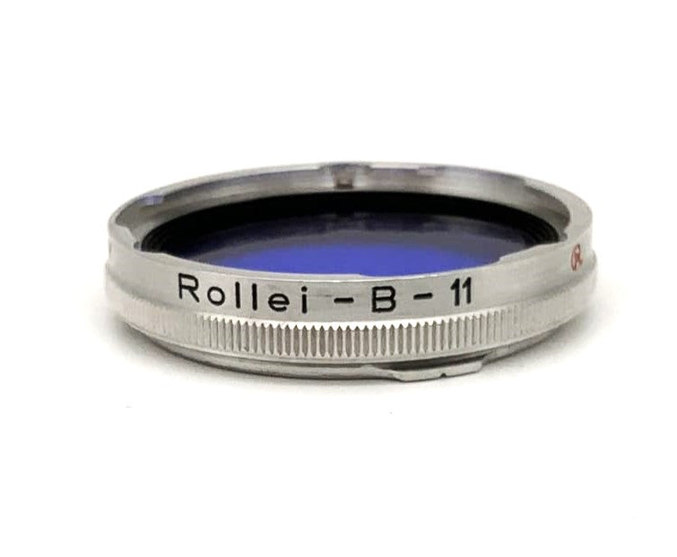 Rollei Farbfilter B11 Blau Blue für Rolleiflex f/3.5 Tessar/Xenar (RI) Bay I