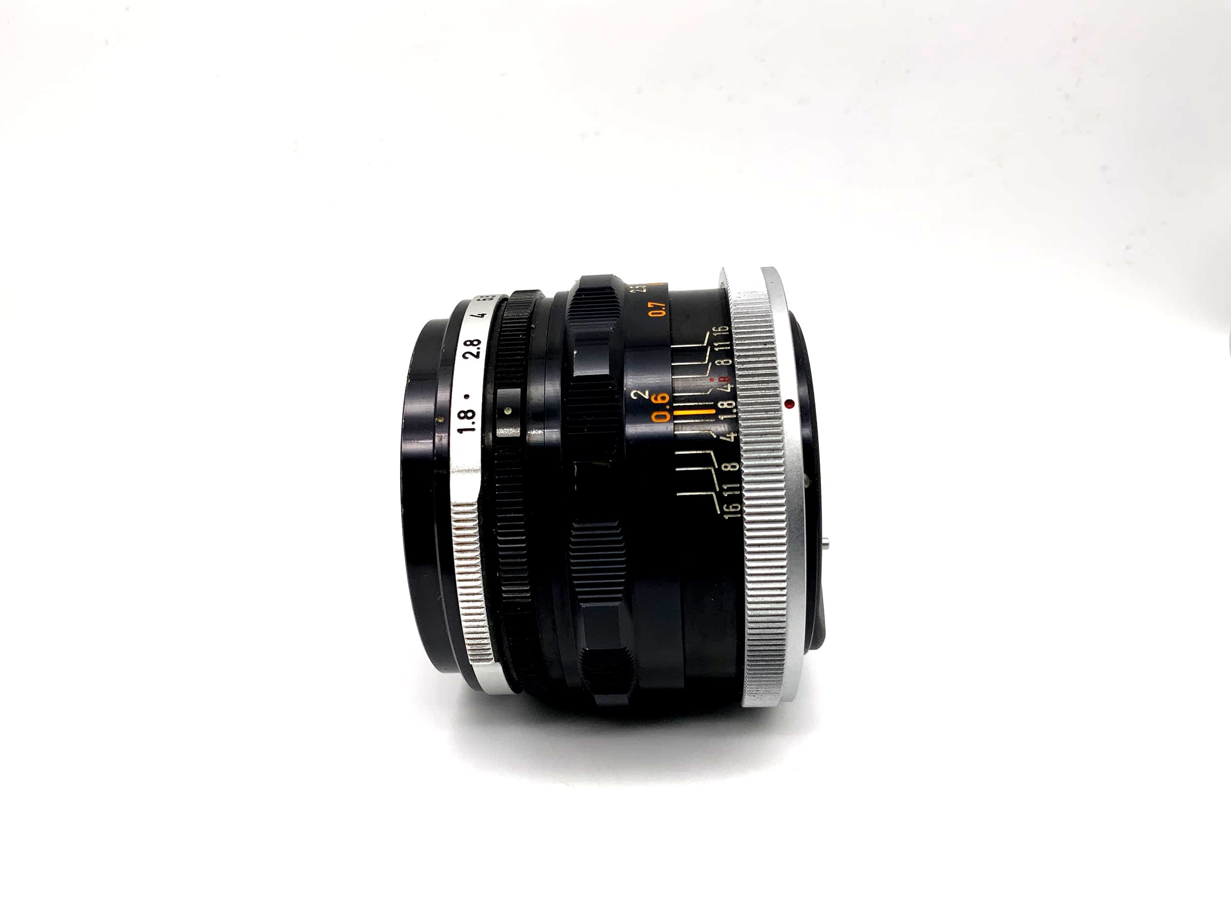 Canon 50mm 1:1.8 Objektiv Lens FL Kamera Camera Lens (Canon FD)
