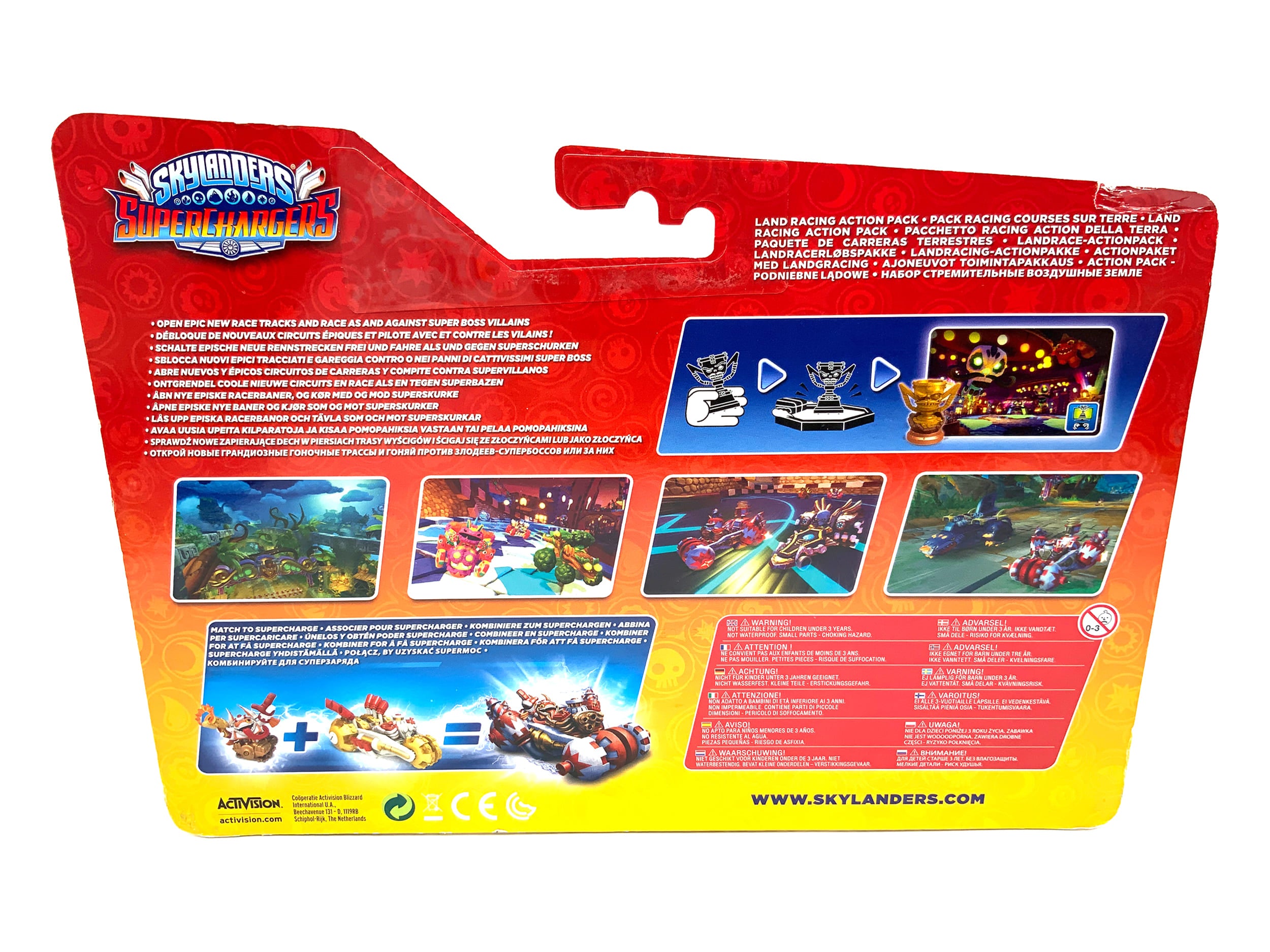 Skylanders Superchargers Land Racing Action Pack OVP Double Dare Trigger Happy