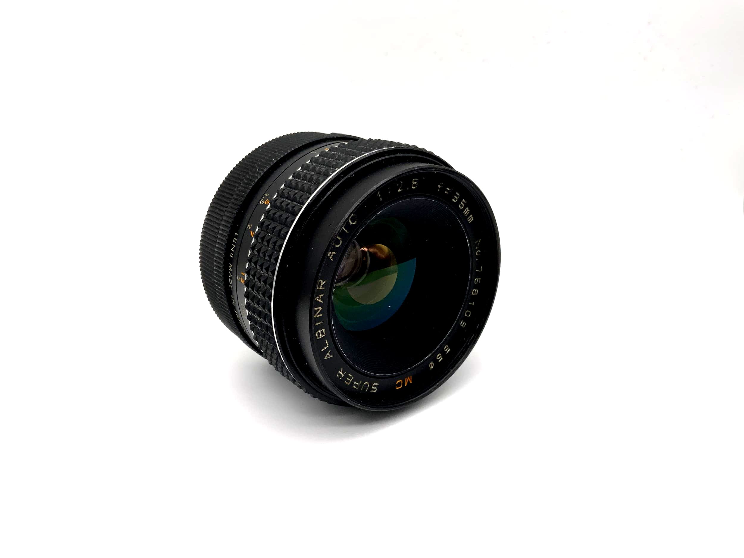 Albinar 35mm 1:2.8 Objektiv MC Super Auto Kamera Camera Lens (M42)