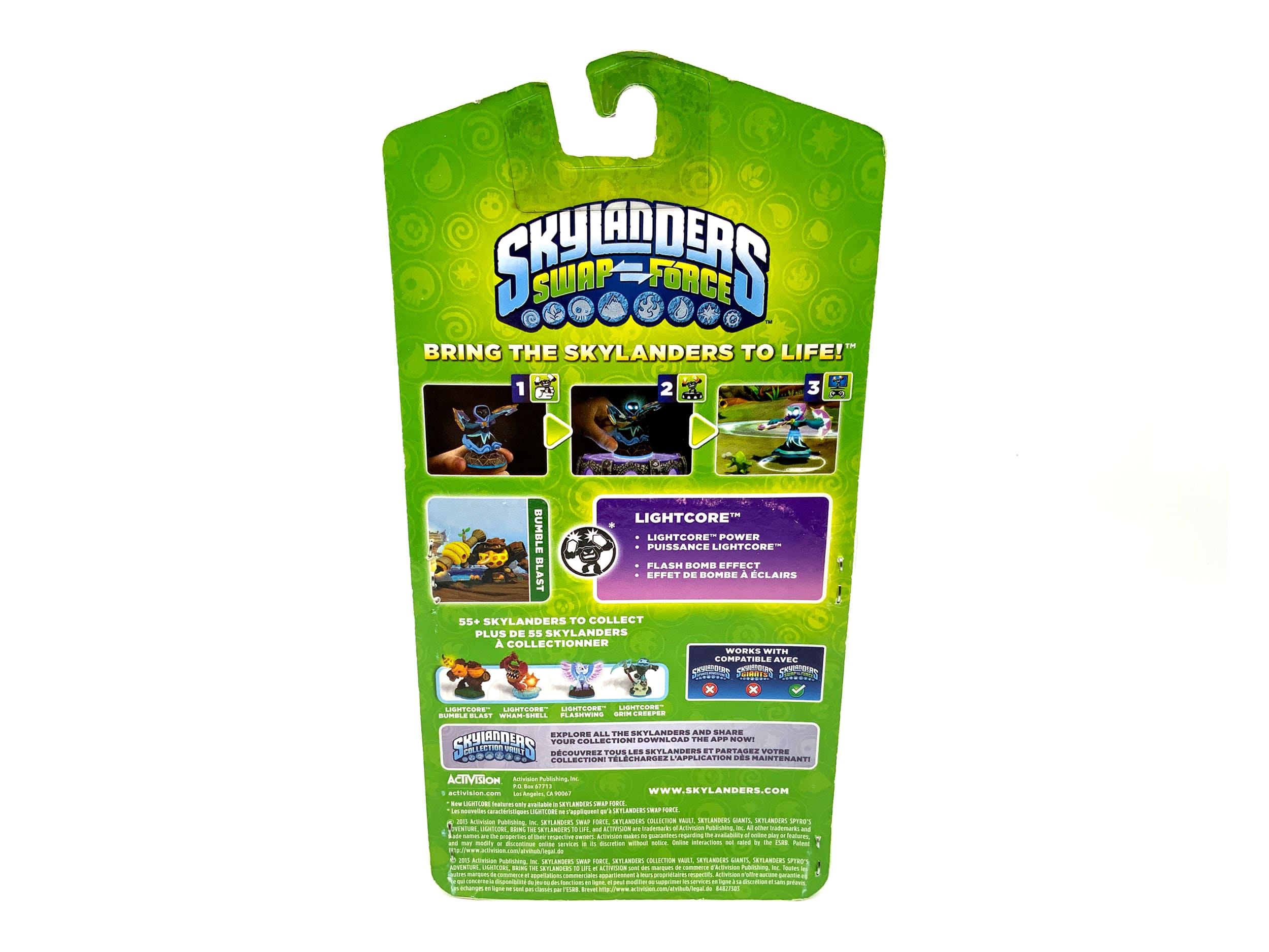 Skylanders Swap Force Figur Bumble Blast Lightcore in OVP