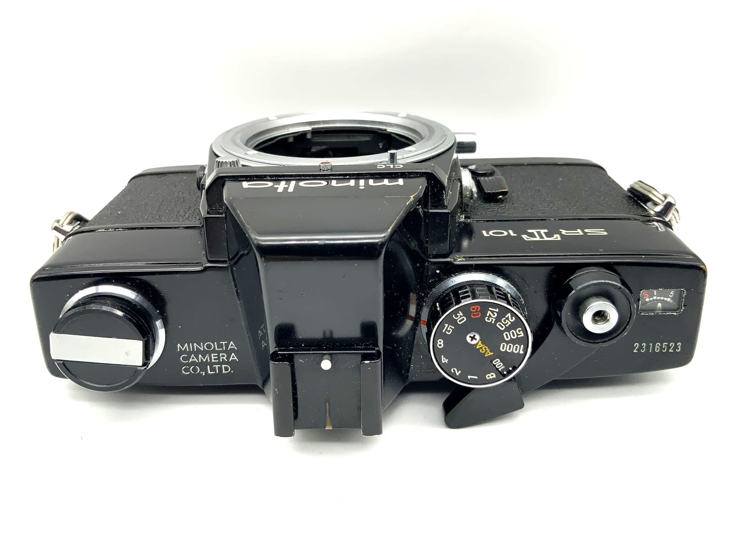 Minolta SRT 101 35mm Spiegelreflexkamera SLR analog  (Minolta MD) !Beli defekt!