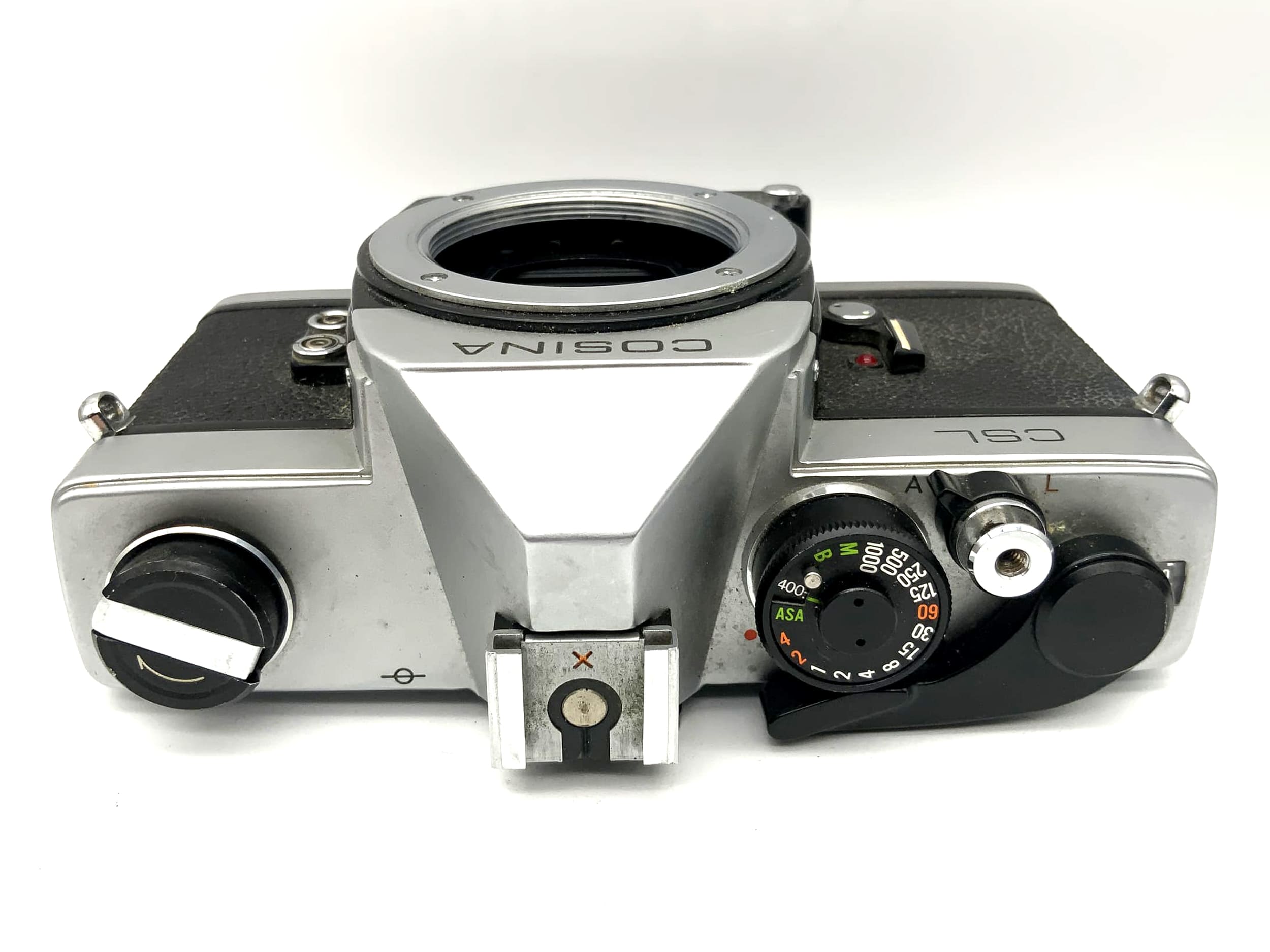 Cosina CSL 35mm Spiegelreflexkamera SLR analog Body Gehäuse (M42) !Beli defekt!