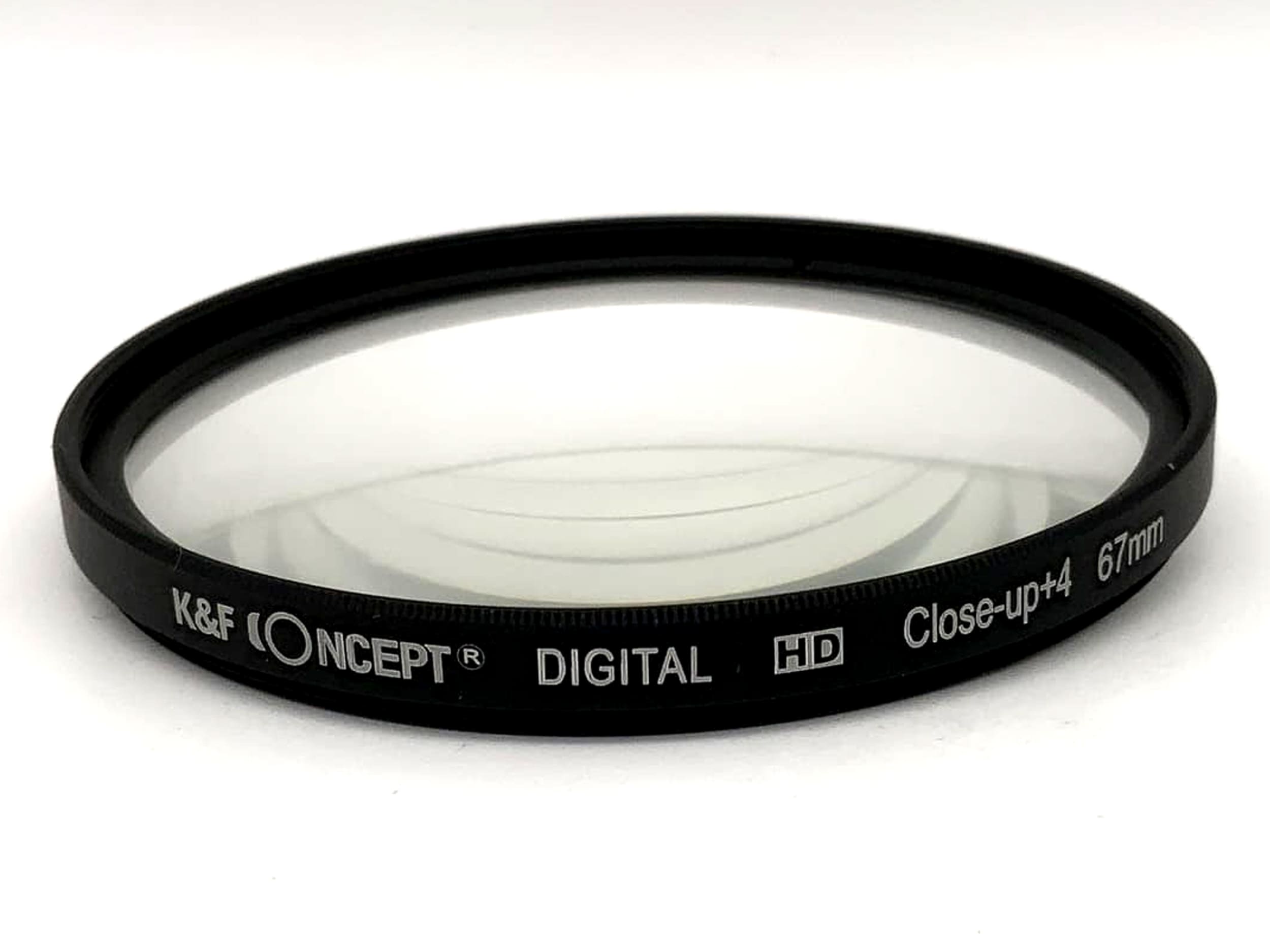 K&F Concept Nahlinse Digutal HD Close-up+4 Filter 67mm Kreisförmig M67