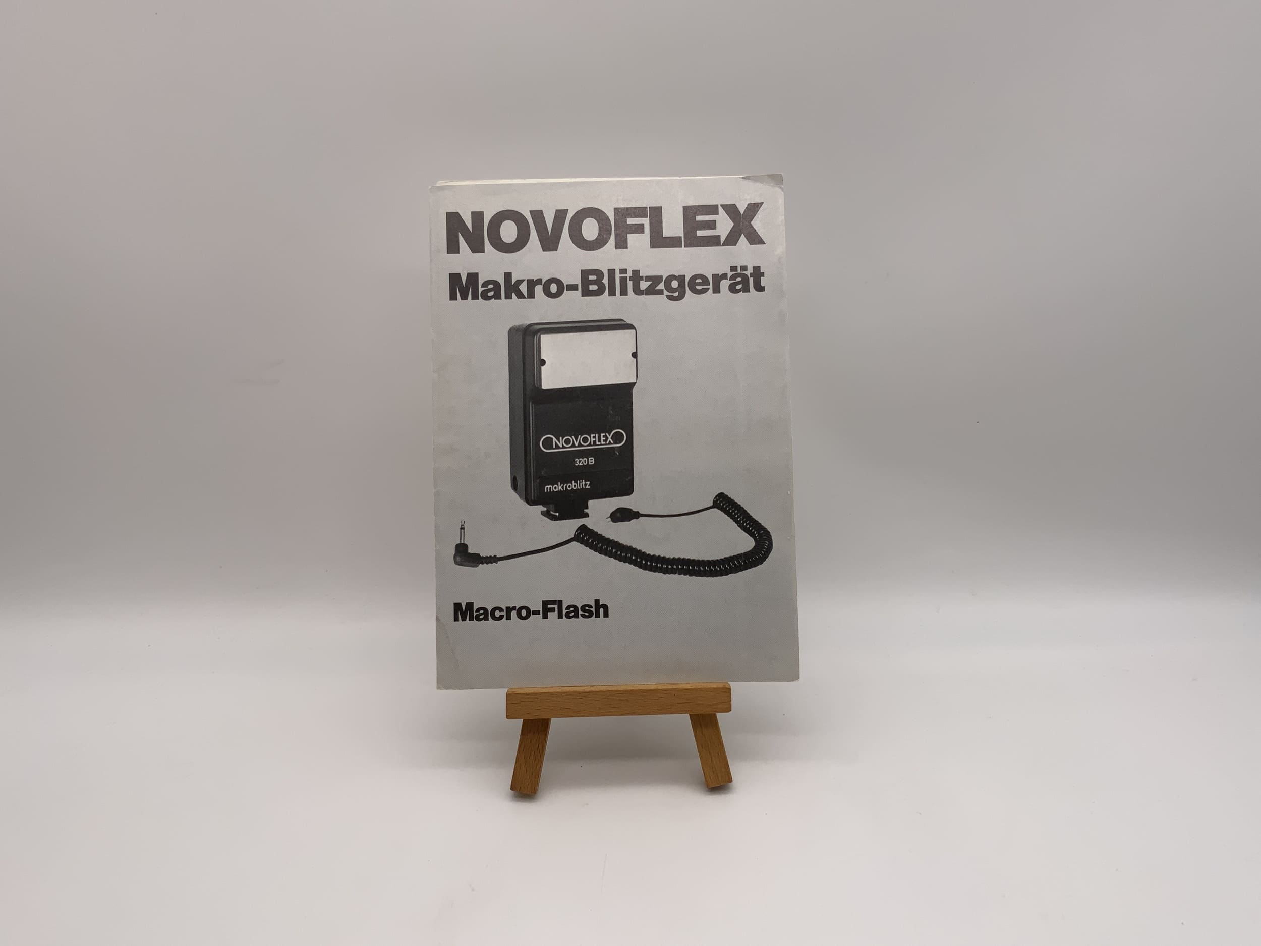 Novoflex Macro-Flash Makro-Blitzgerät Bedienungsanleitung Deutsch