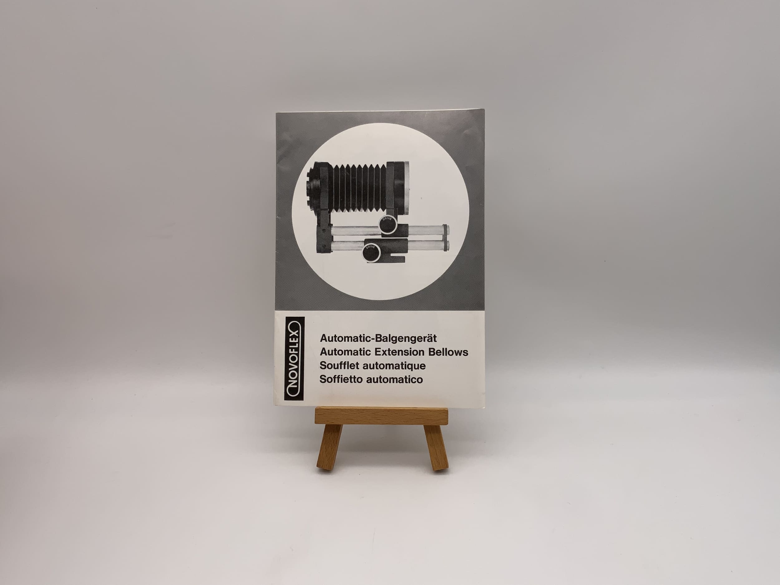 Novoflex Automatic-Balgengerät Bedienungsanleitung Deutsch