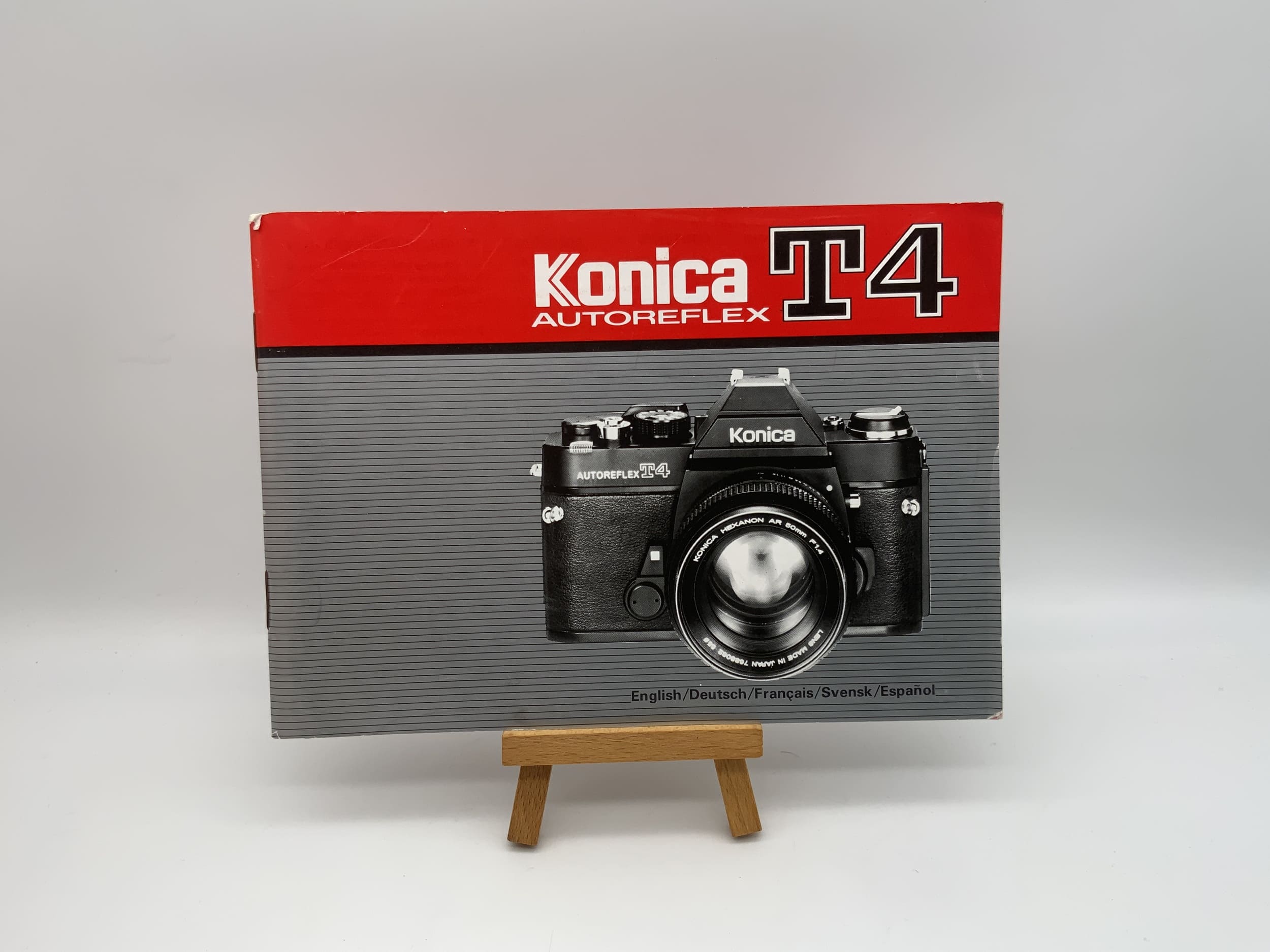 Konica Autoreflex T4 Bedienungsanleitung Deutsch