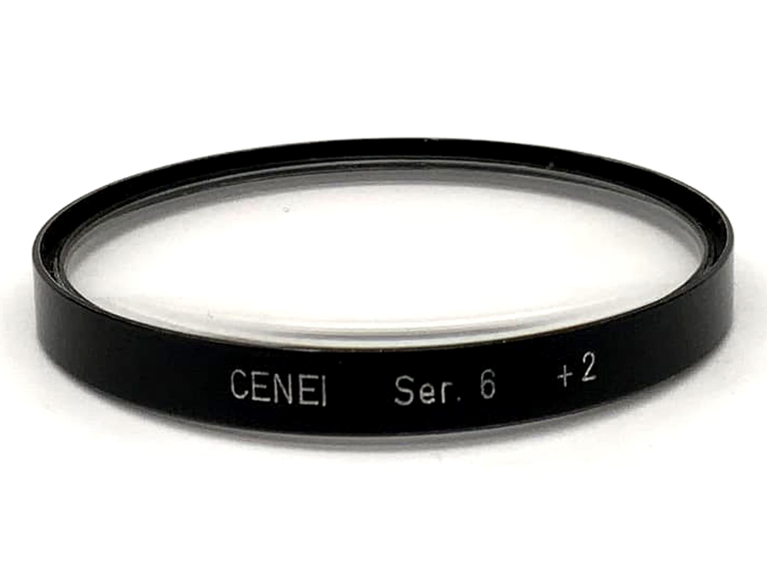 Cenei Nahlinse +2 Einlegefilter Filter Serie 6 Kreisförmig Filtergewinde