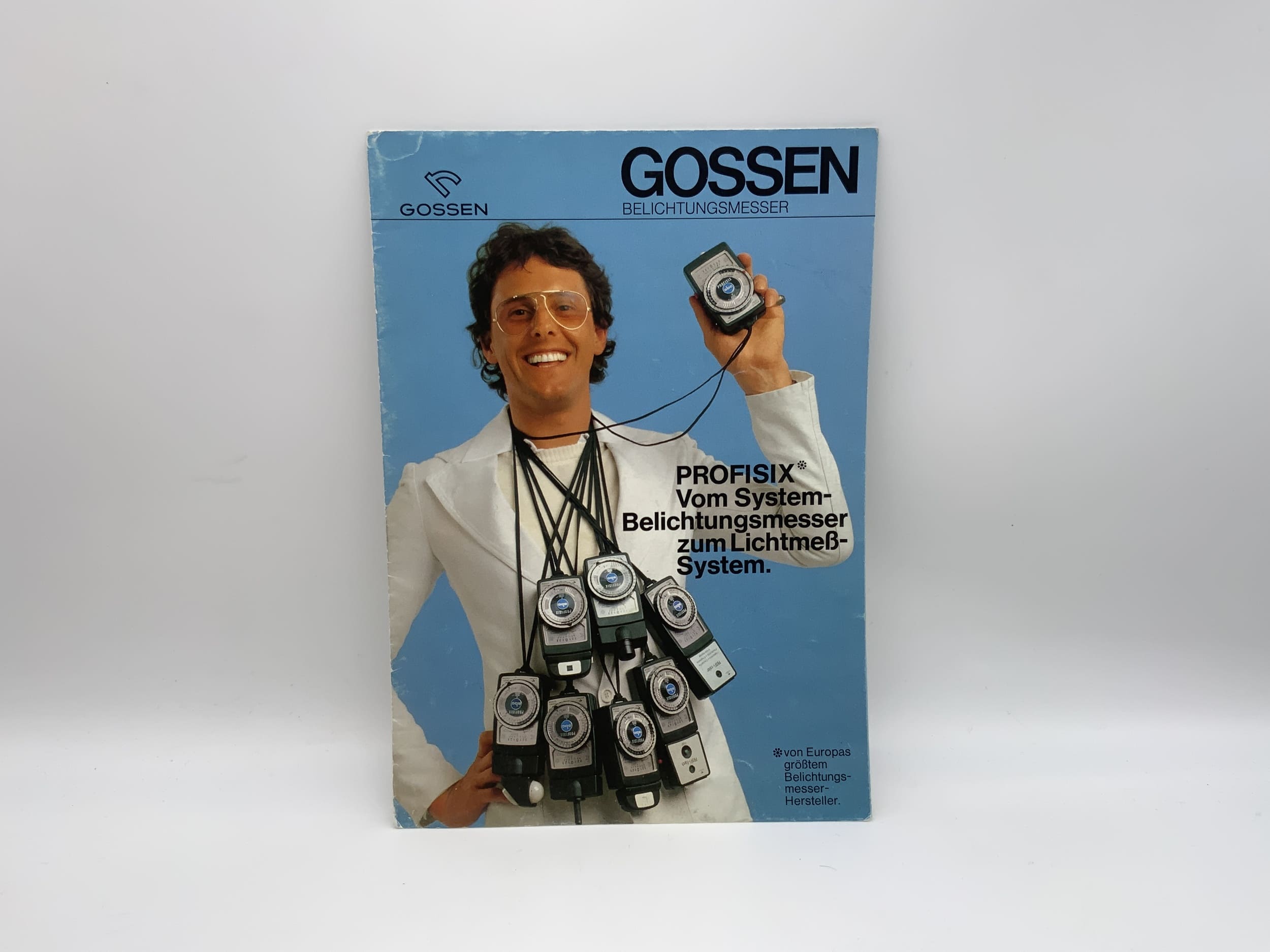 Gossen Profisix Belichtungsmesser Broschüre Deutsch