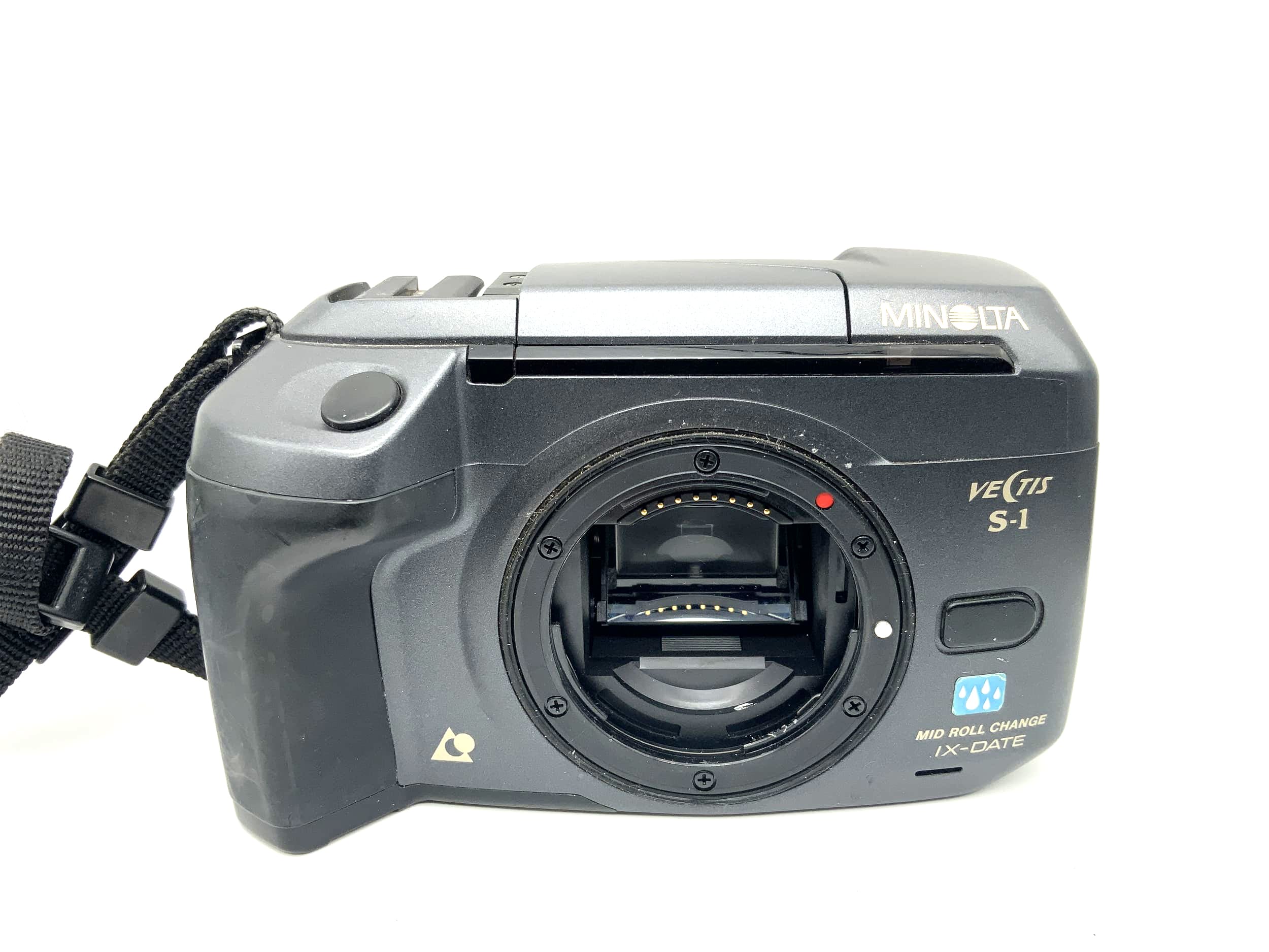 Minolta S-1 35mm Spiegelreflexkamera SLR analog IX-Date Body (Minolta Vectis)