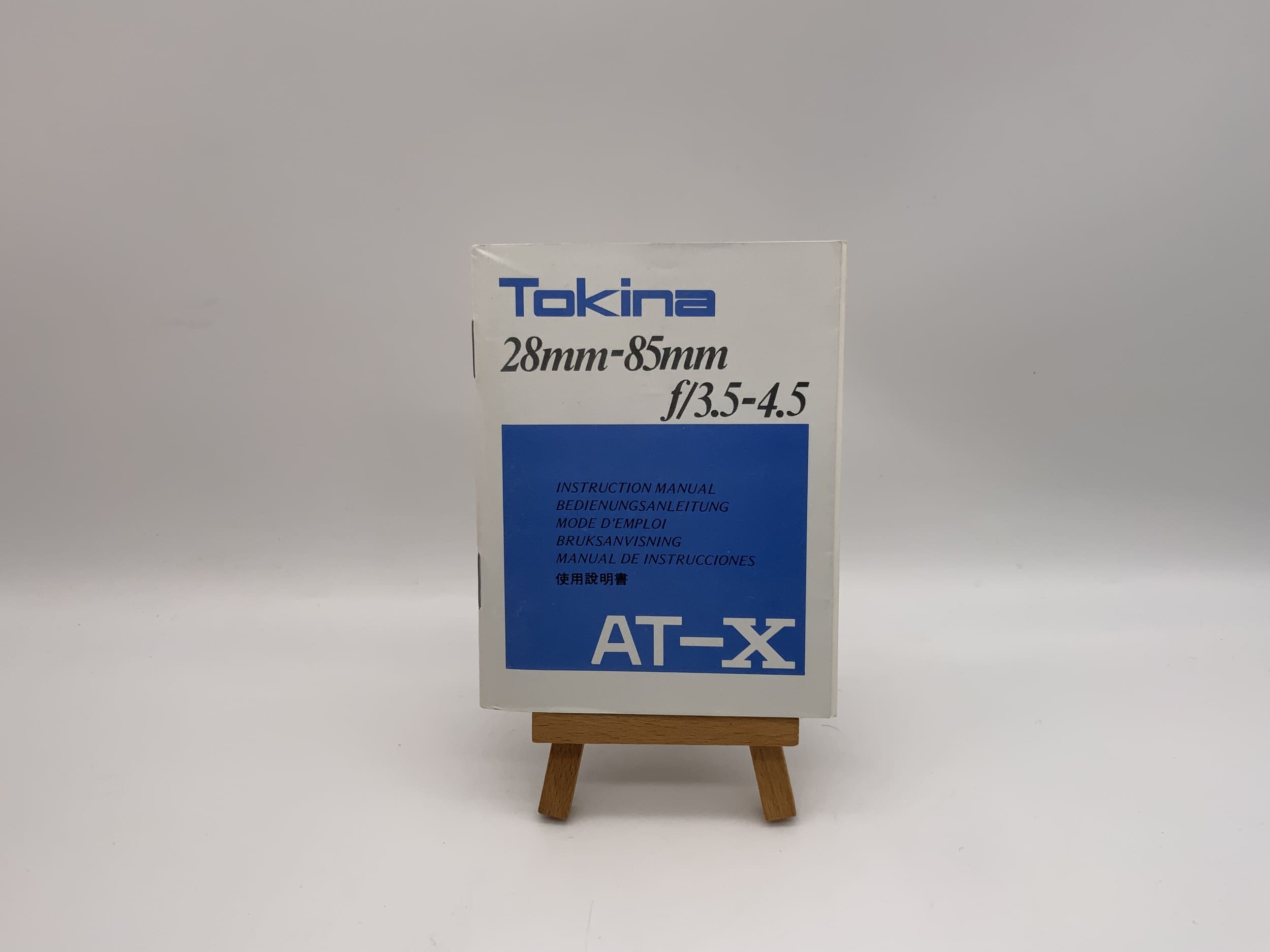 Tokina 28-85mm f/3.5-4.5 Bedienungsanleitung Deutsch