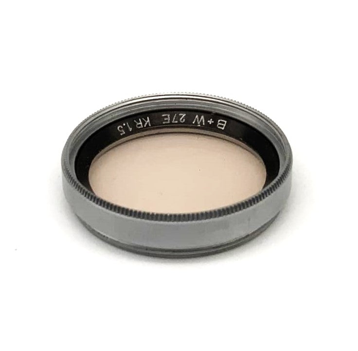 B+W Korrekturfilter 27E KR1,5 Filter 27mm Kreisförmig Filtergewinde M27
