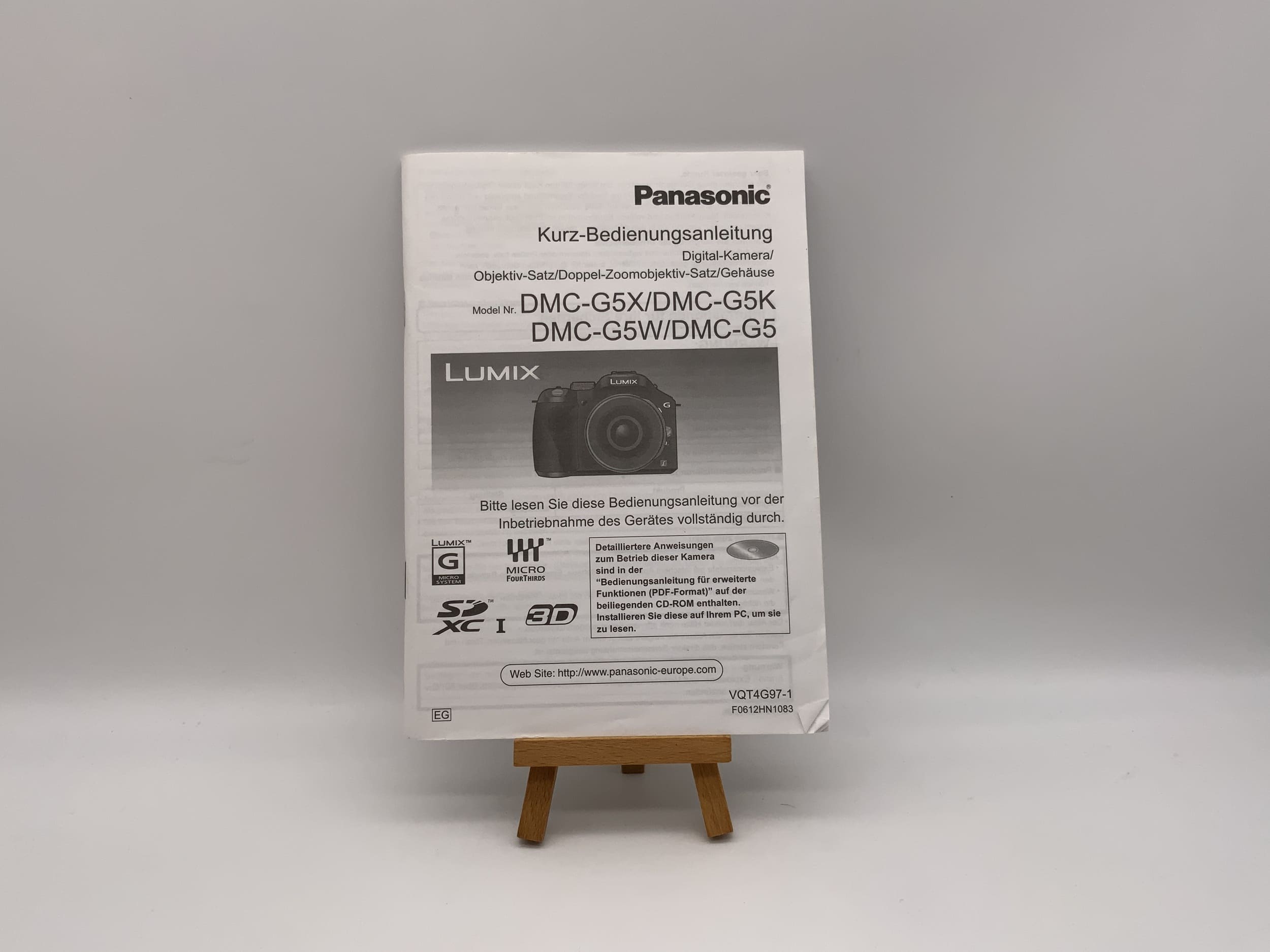 Panasonic Lumix DMC-G5X/DMC-G5K/DMC-G5W/DMC-G5 Bedienungsanleitung Deutsch