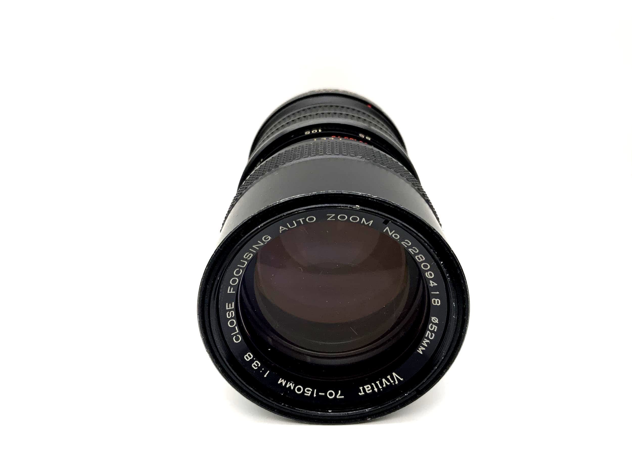 Vivitar 70-150mm 1:3.8 Objektiv Close Focusing Auto Zoom Kamera Lens (Pentax K)