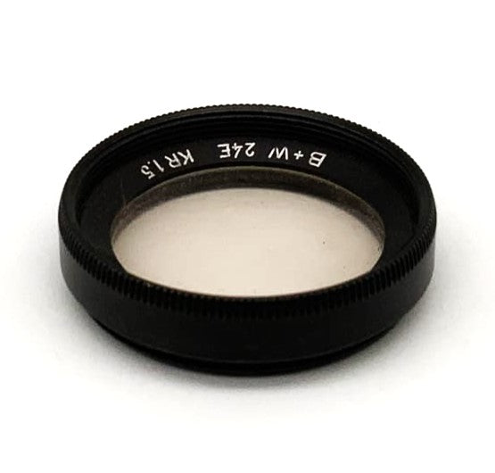 B+W Korrekturfilter 24E KR1,5 Filter 24mm Kreisförmig Filtergewinde M24