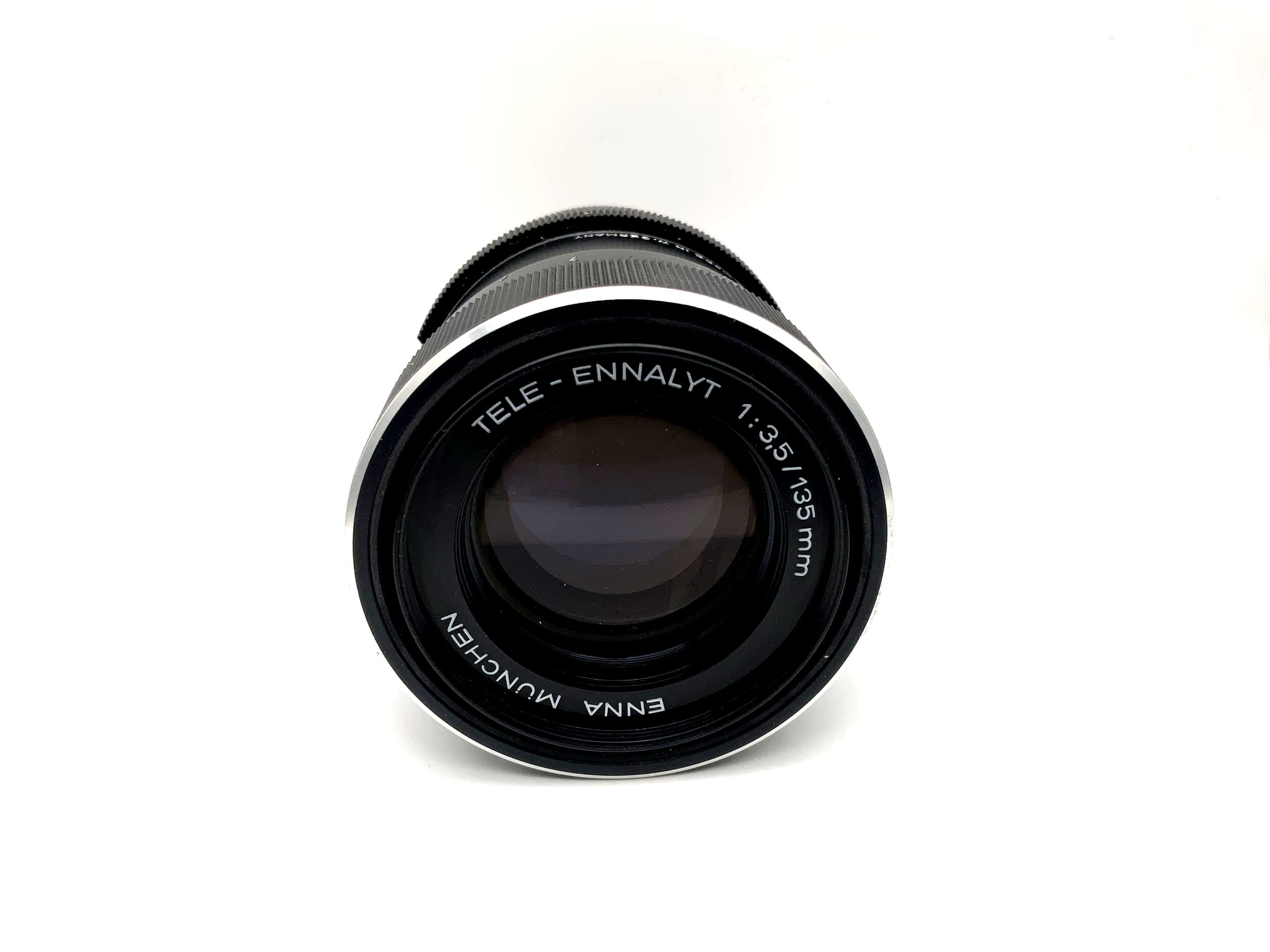 Enna München 135mm 1:3.5 Objektiv Tele-Ennalyt Kamera Camera Lens (Exa)