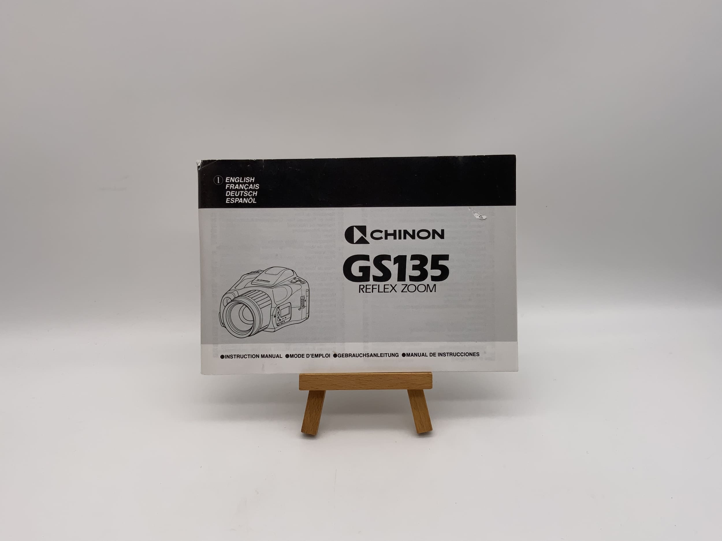 Chinon GS 135 Reflex Zoom Bedienungsanleitung Deutsch