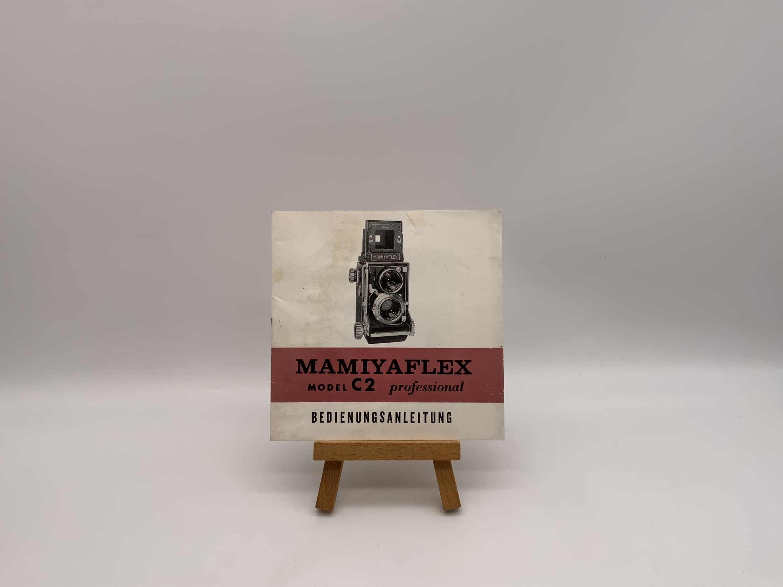 Mamiya Model C 2 Professional Mamiyaflex Bedienungsanleitung Deutsch