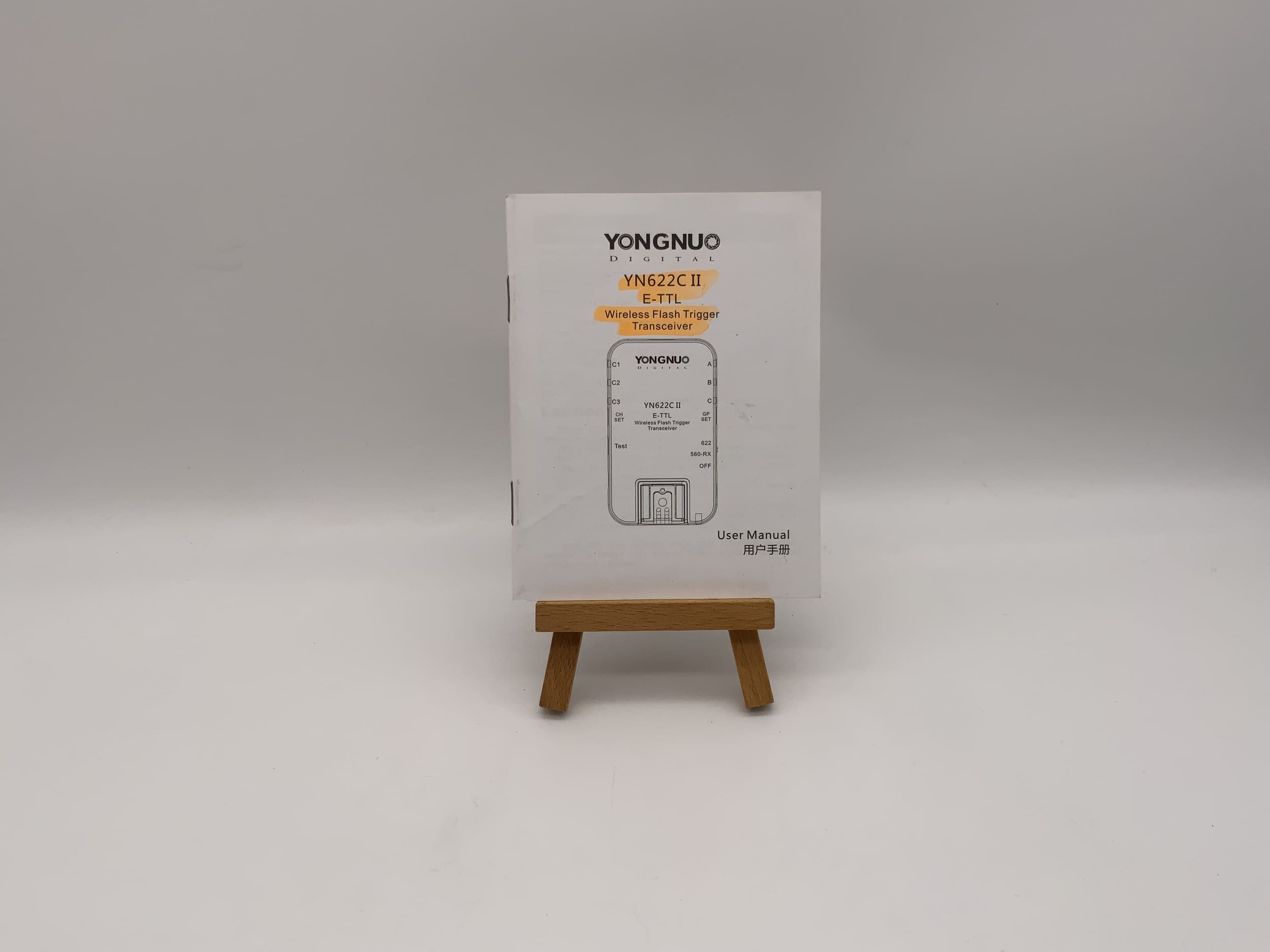 Yongnuo YN622C II E-TTL Wireless Flash Trigger Transceiver Anleitung Englisch