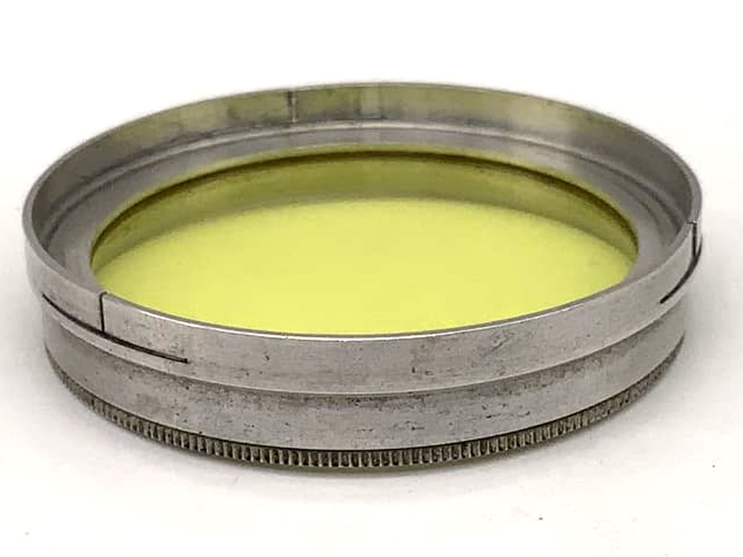 VEB Farbfilter Gelb Yellow Colorfilter Steckfilter Slip On Filter 37mm M37