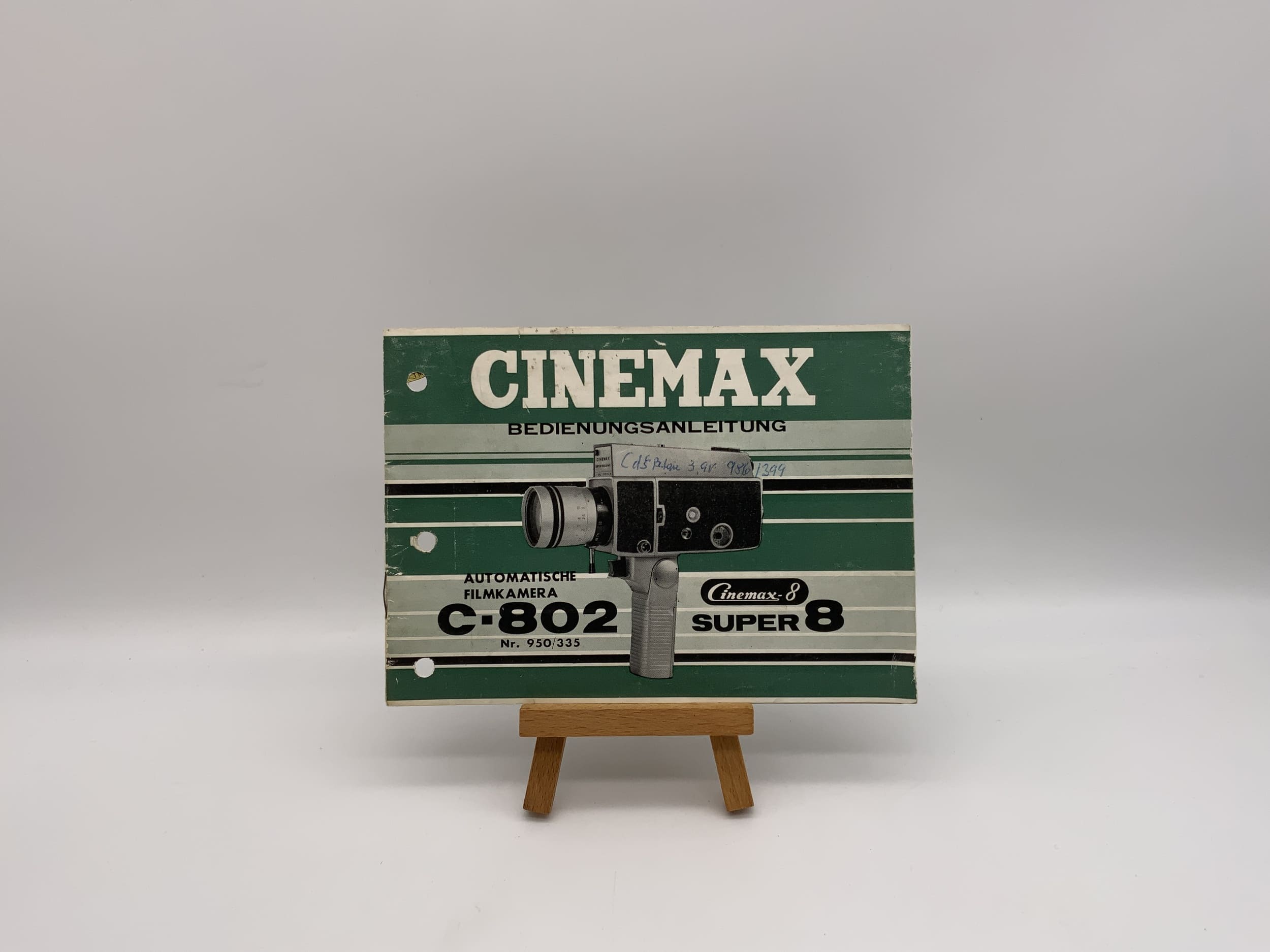 Sinemax C-802 Super 8 Bedienungsanleitung Deutsch