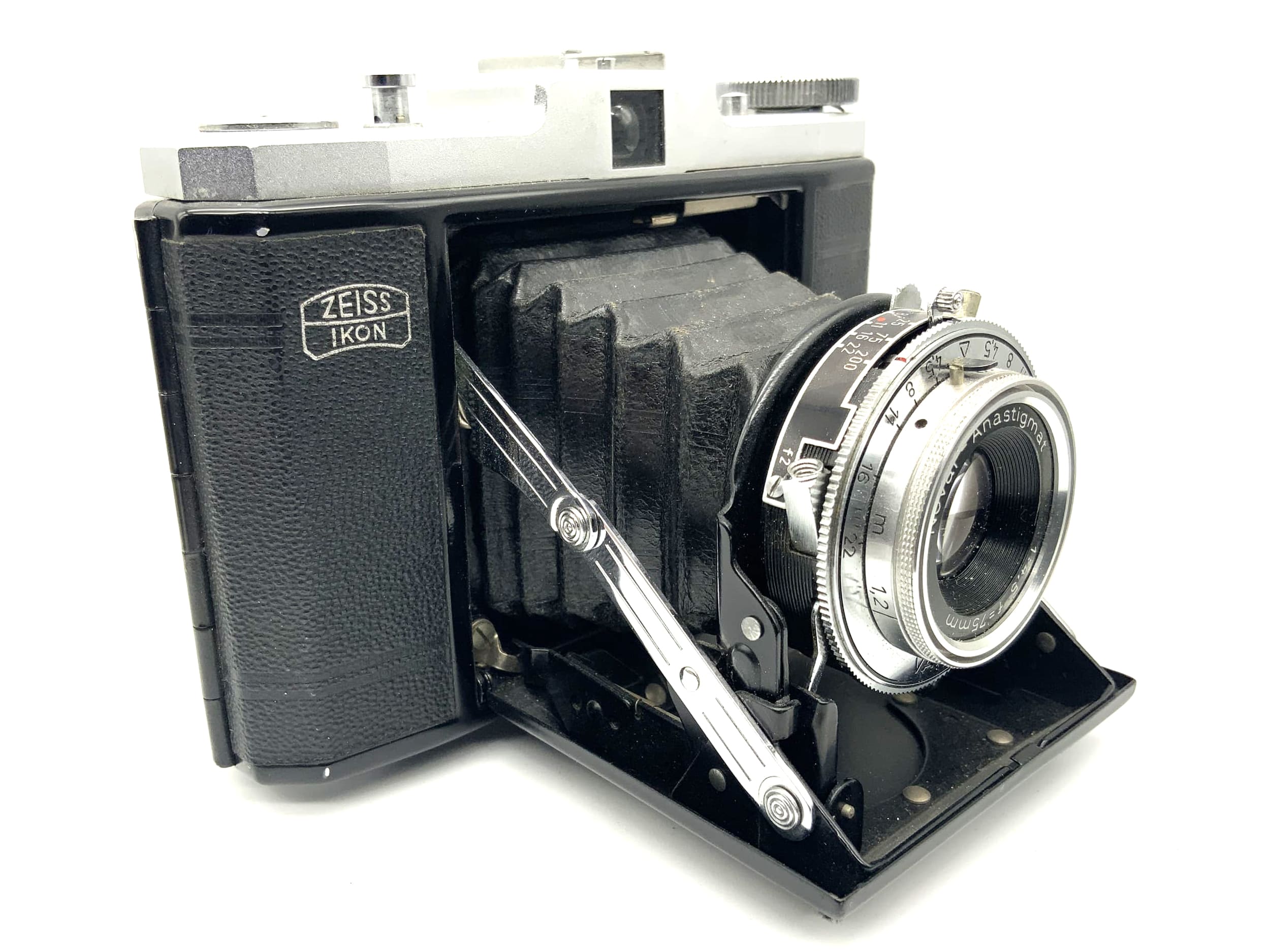 Zeiss Ikon Nettar 518/16 Klappkamera mit Novar Anastigmat 1:4.5 f=75mm Vario
